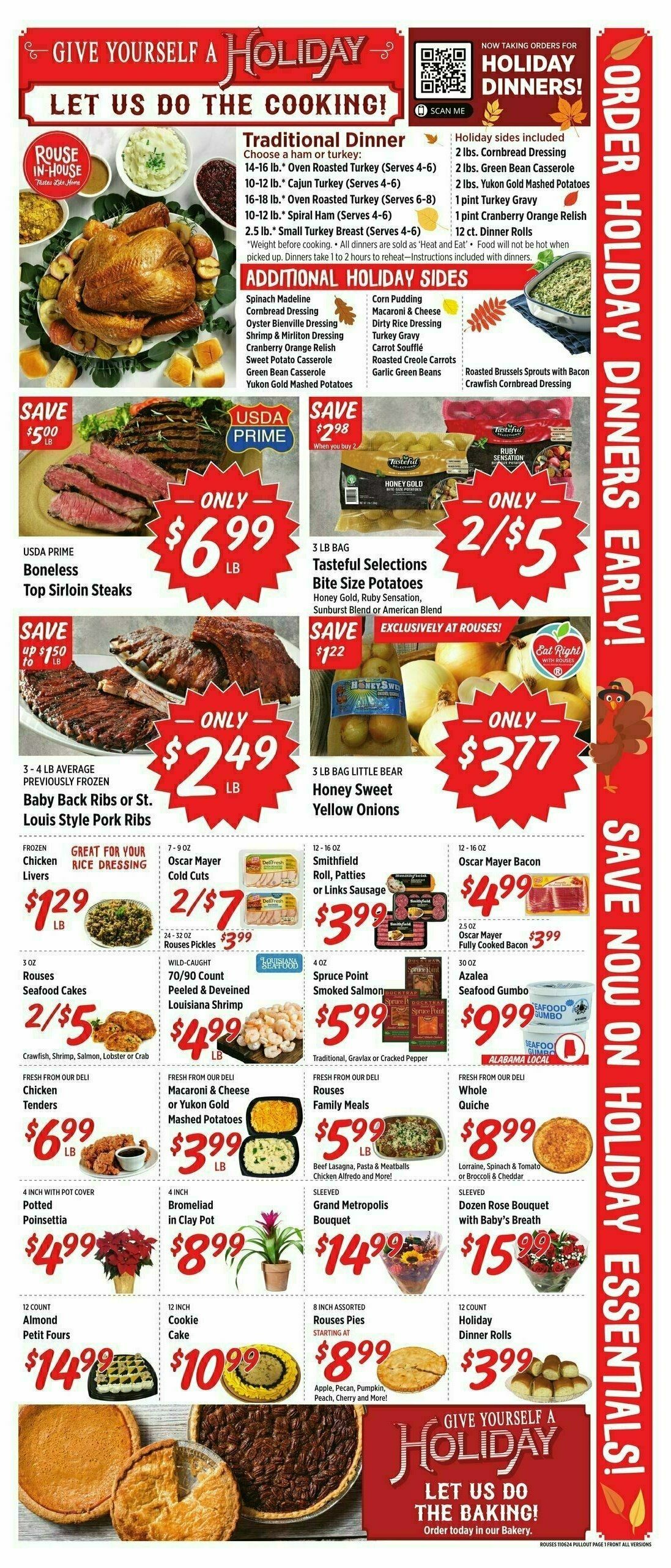 Rouses Markets Weekly Ad from November 6