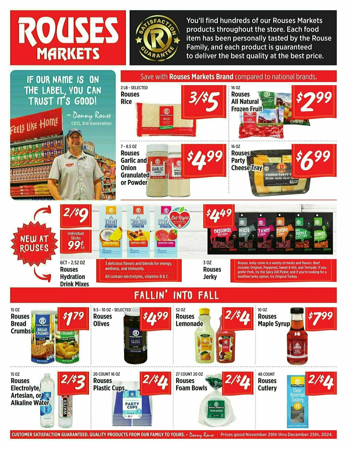 Rouses Markets Rouses Brand Weekly Ad from November 29