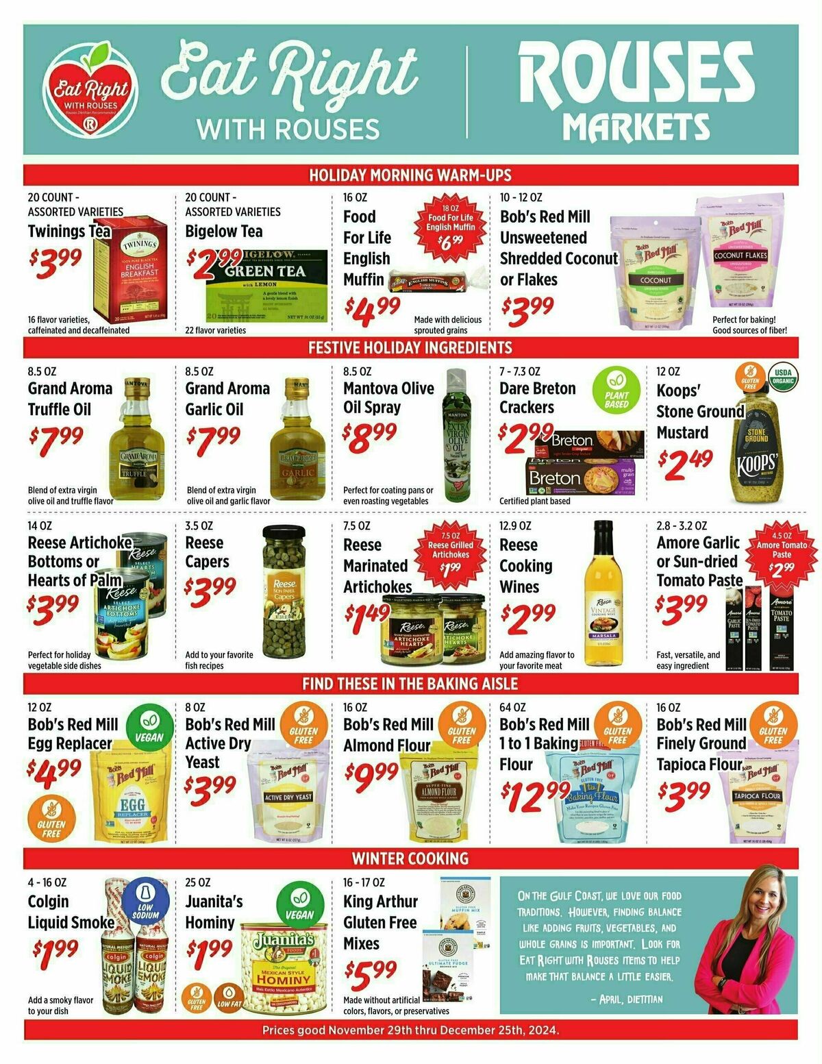 Rouses Markets Rouses Brand Weekly Ad from November 29