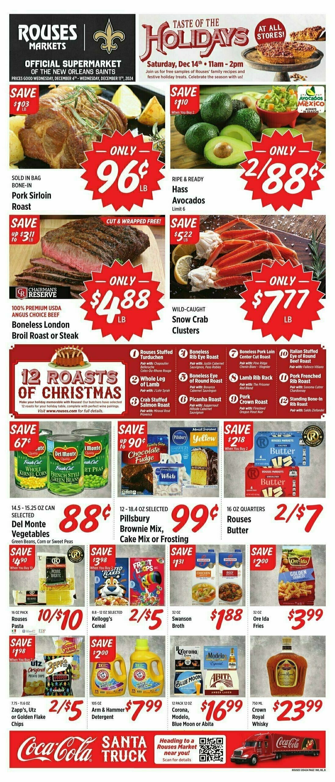 Rouses Markets Weekly Ad from December 4