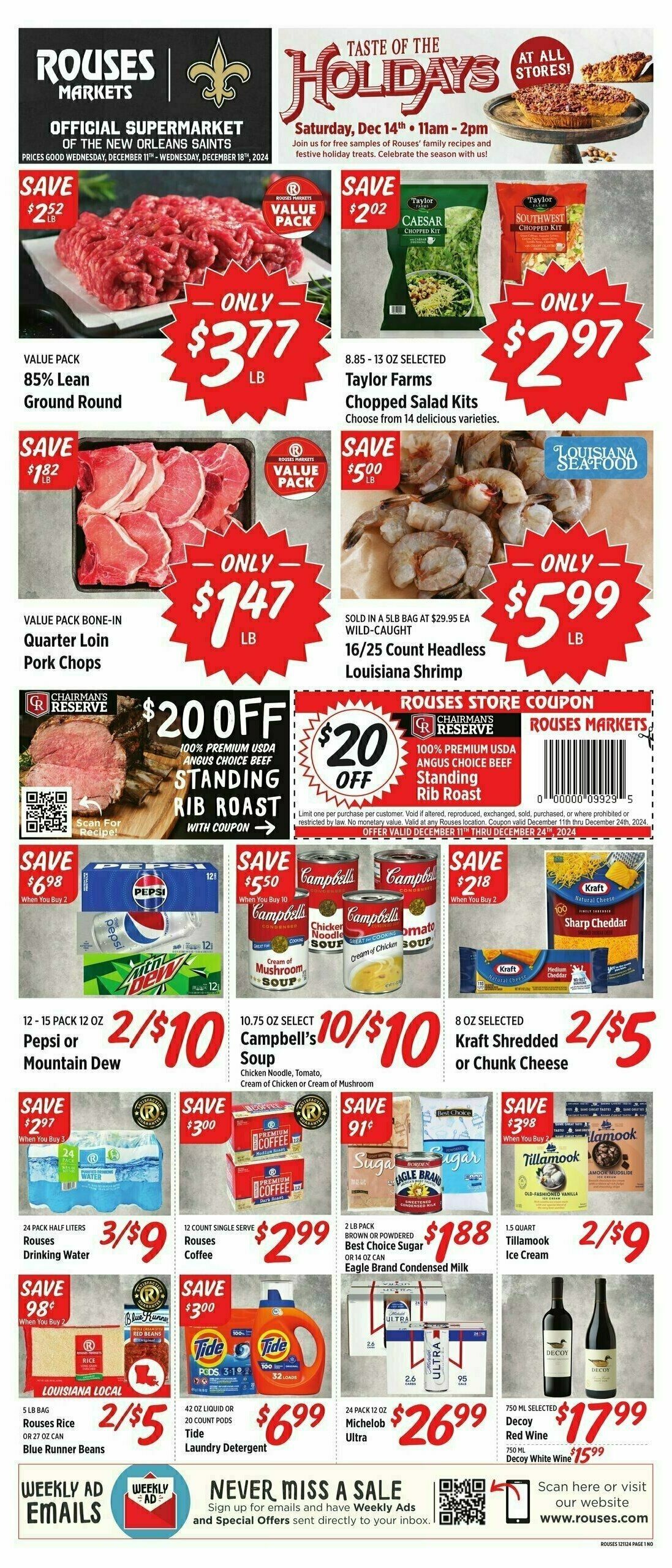 Rouses Markets Weekly Ad from December 11