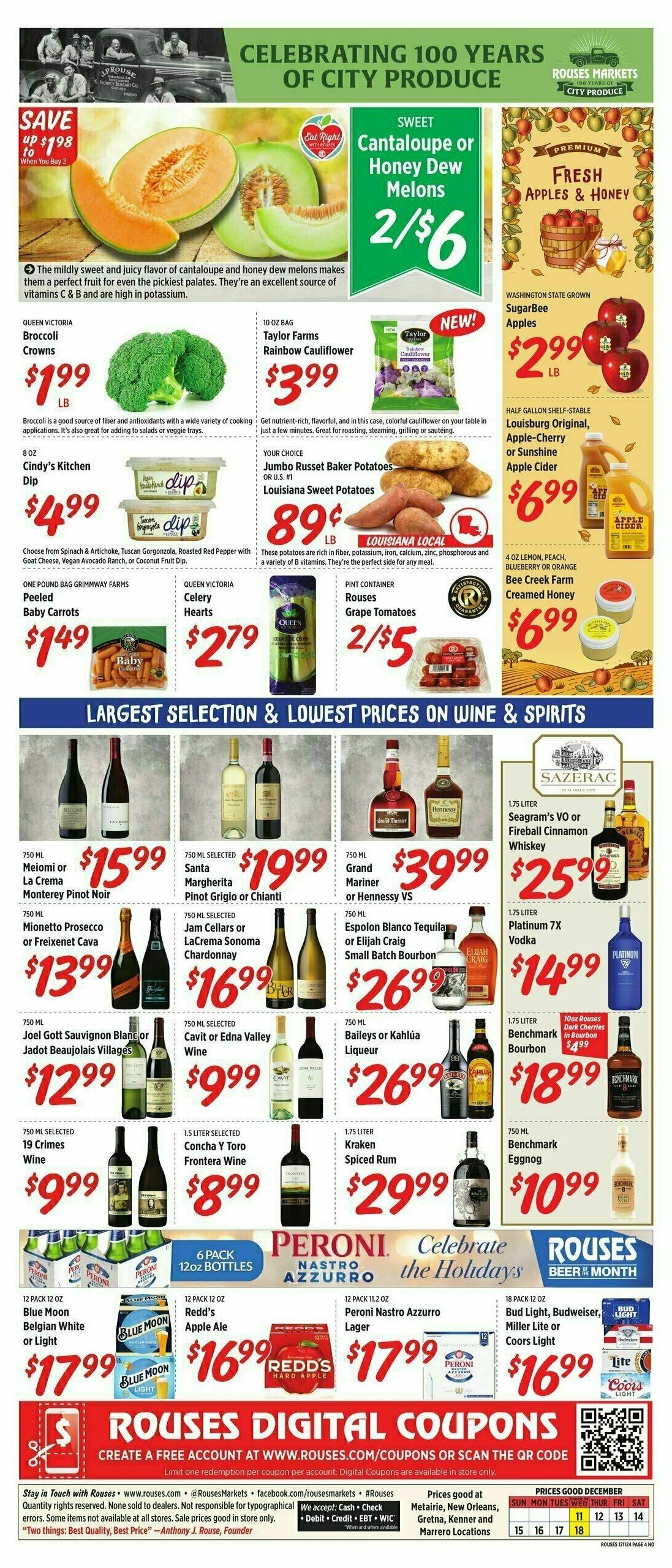 Rouses Markets Weekly Ad from December 11