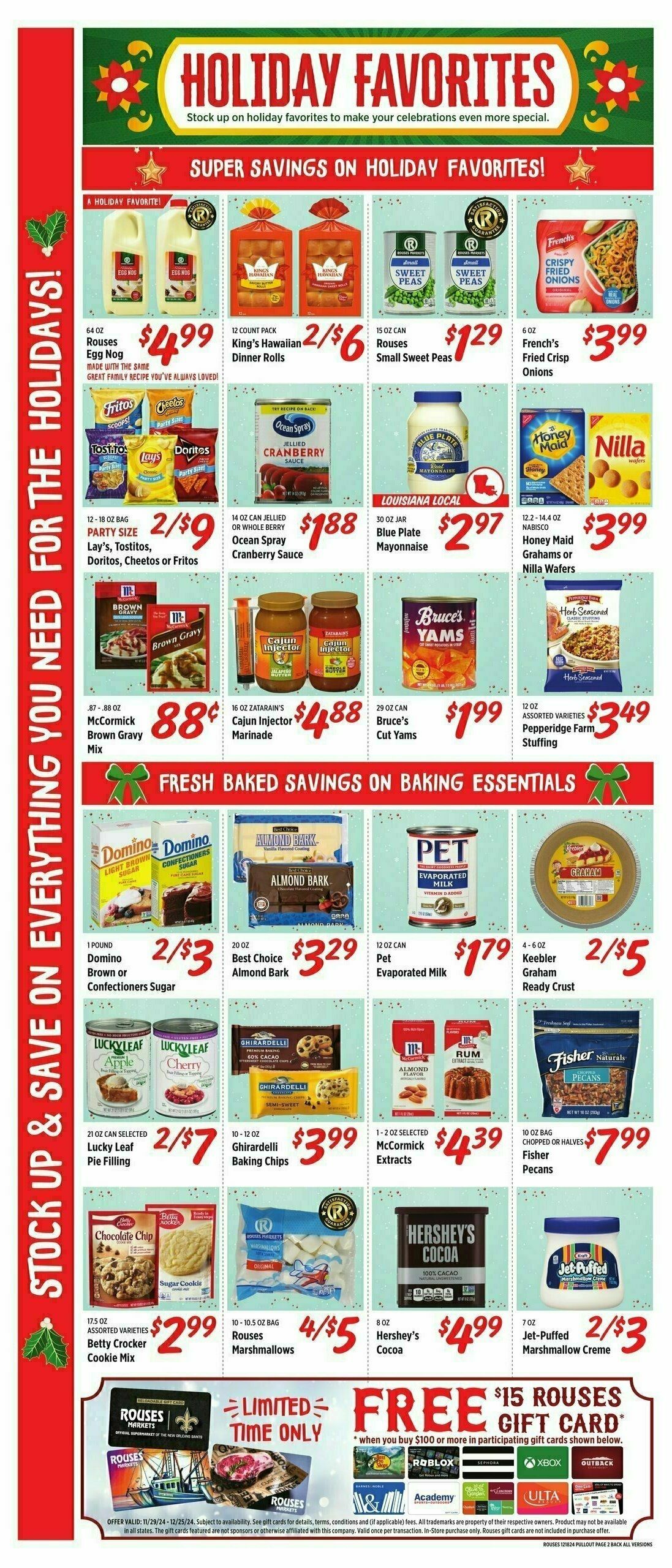 Rouses Markets Weekly Ad from December 18