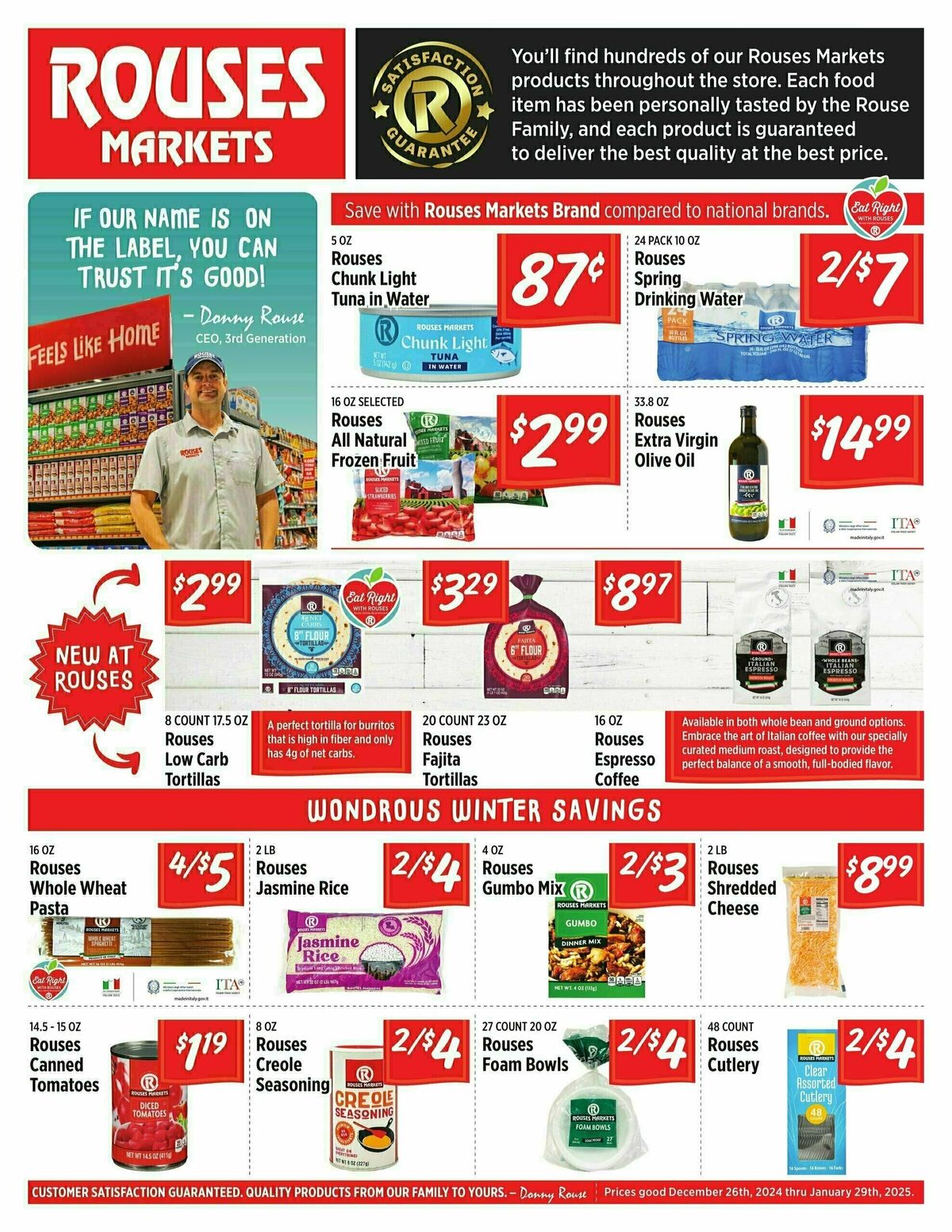 Rouses Markets Weekly Ad from December 26