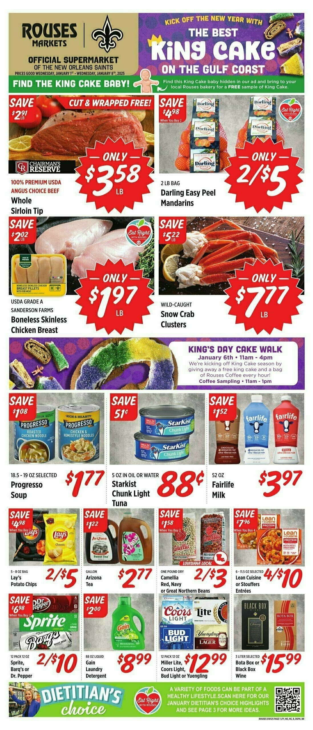 Rouses Markets Weekly Ad from January 1