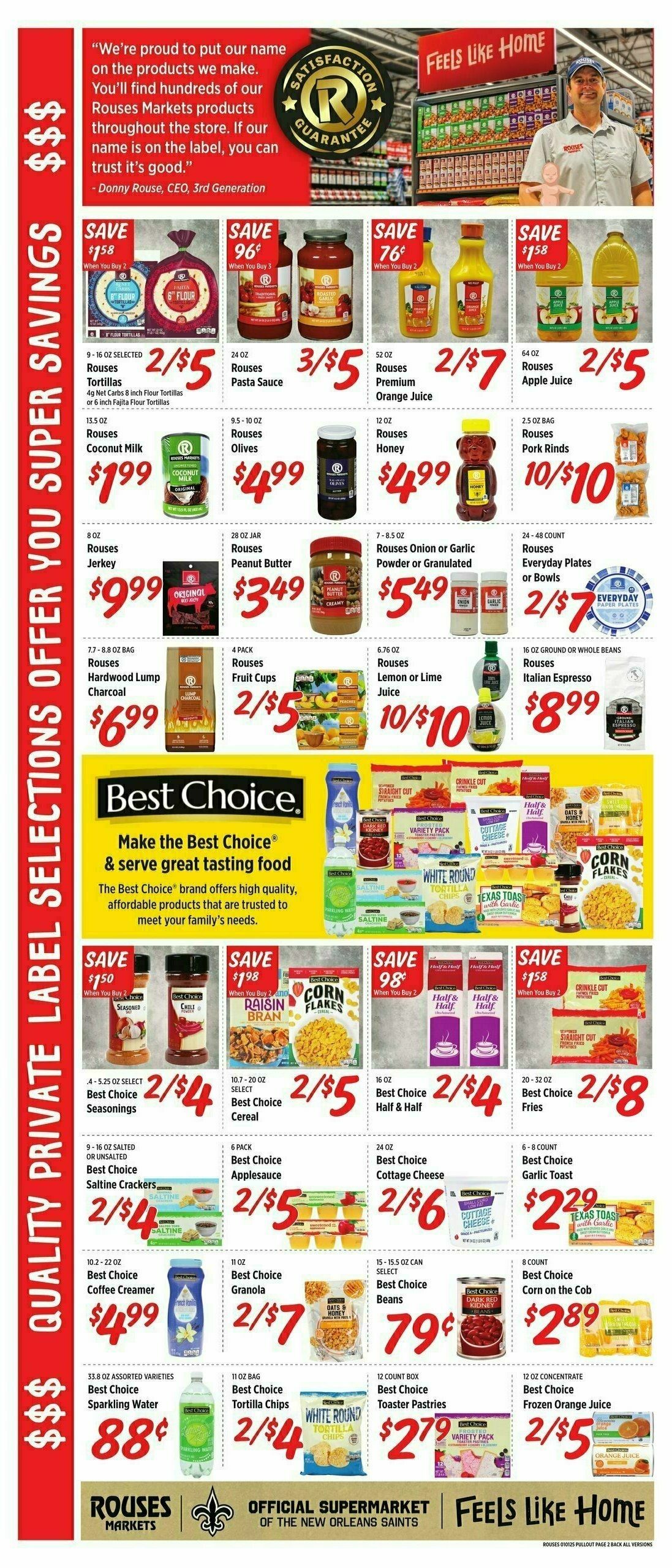 Rouses Markets Weekly Ad from January 1