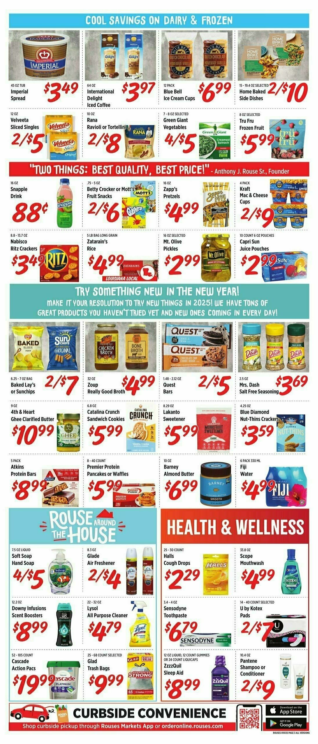 Rouses Markets Weekly Ad from January 1