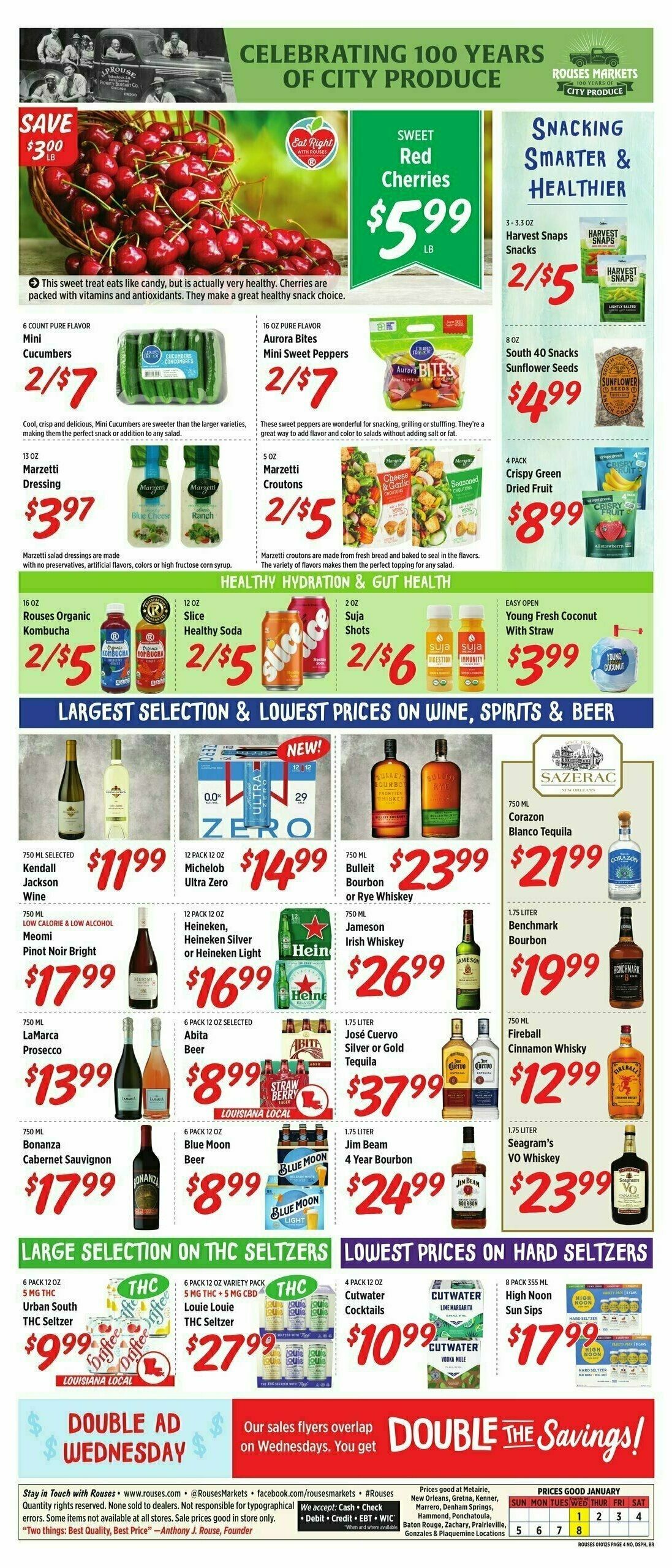 Rouses Markets Weekly Ad from January 1