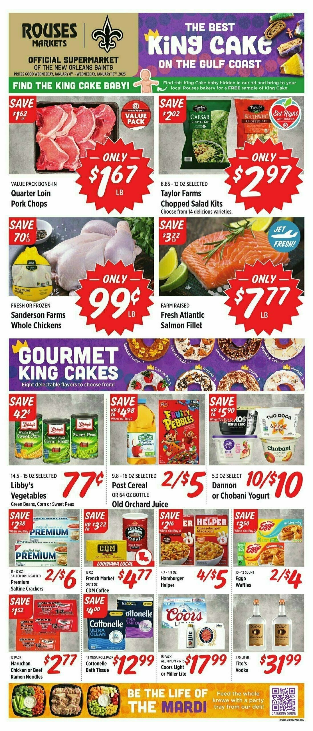 Rouses Markets Weekly Ad from January 8