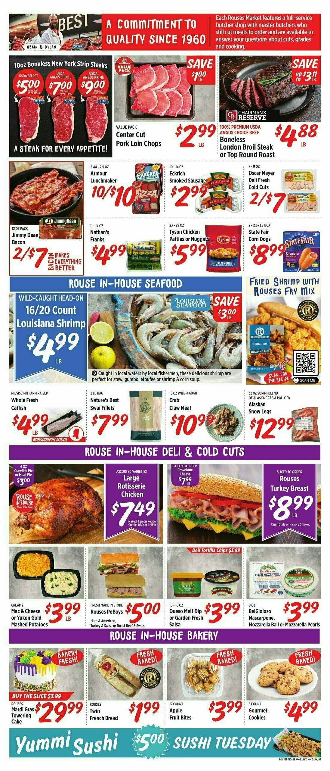 Rouses Markets Weekly Ad from January 8