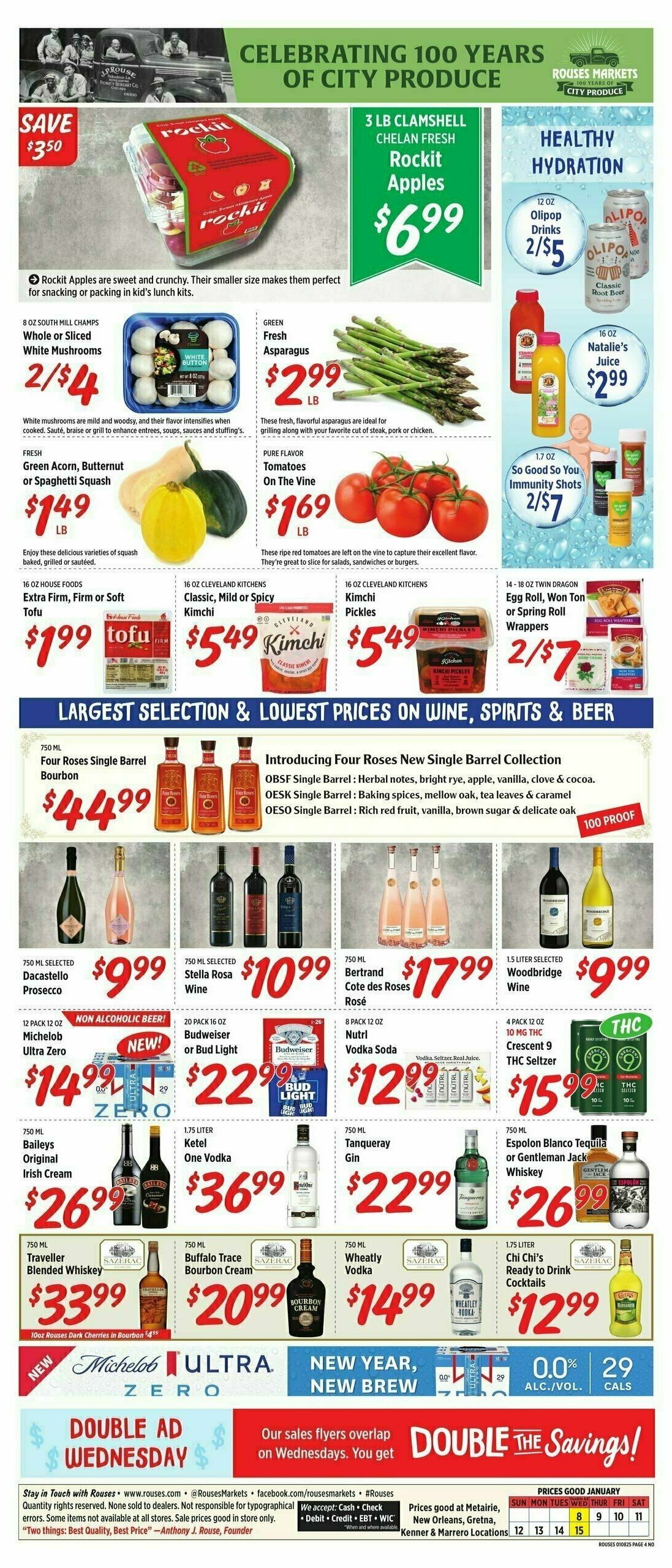 Rouses Markets Weekly Ad from January 8