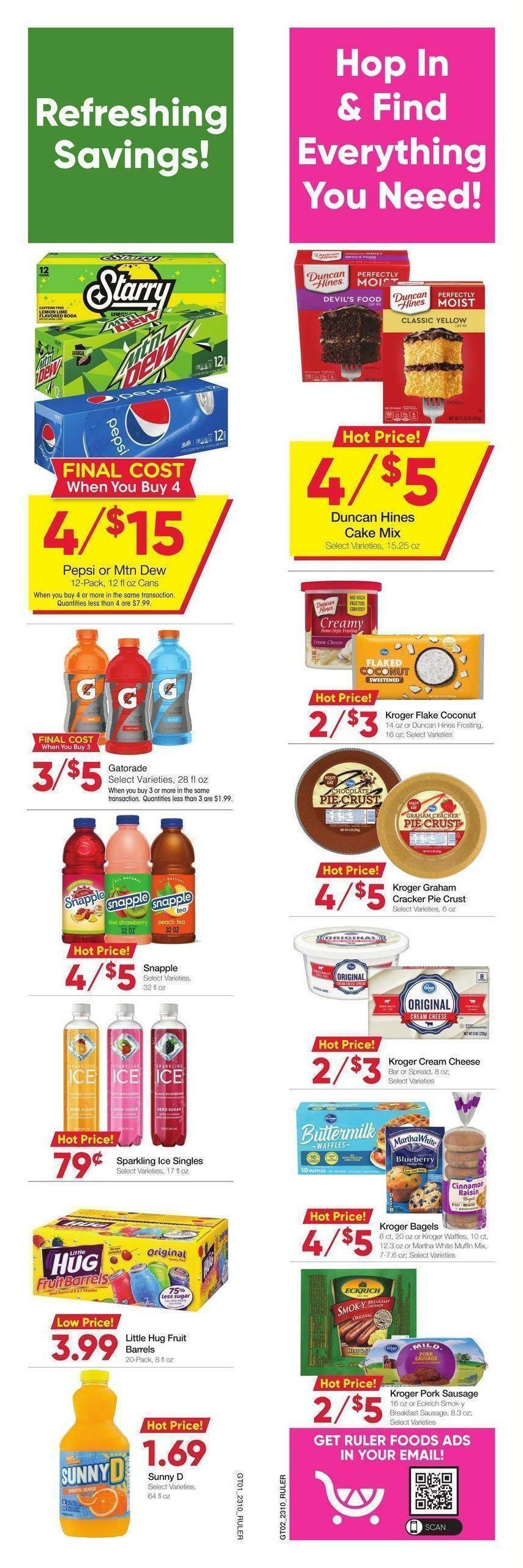 Ruler Foods Weekly Ad from April 5