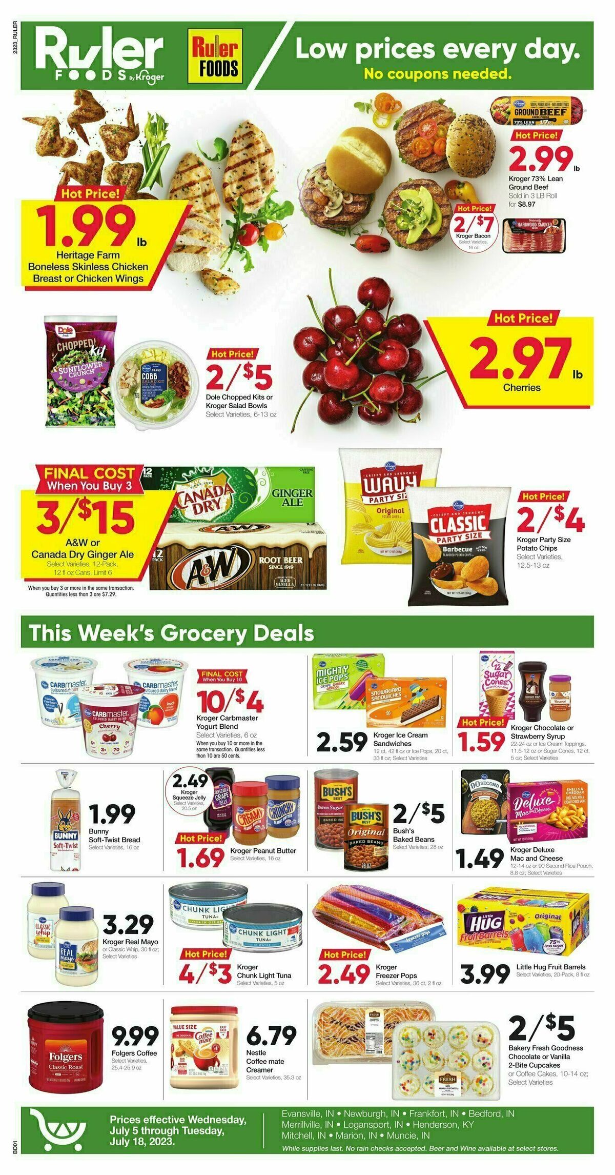 Ruler Foods Weekly Ad from July 5