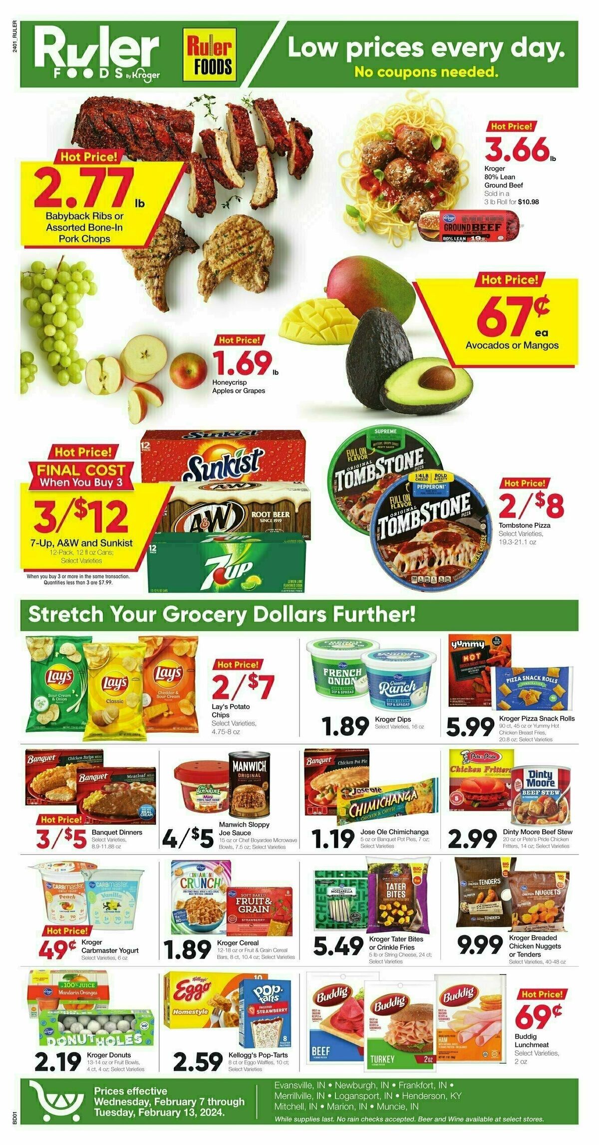 Ruler Foods Weekly Ad from February 7