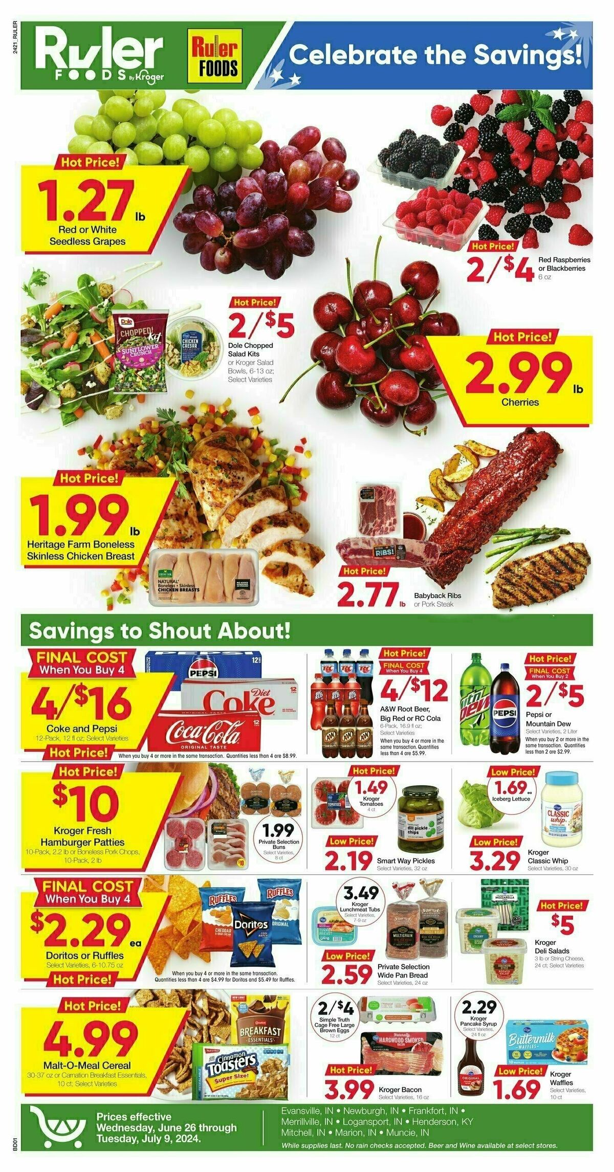 Ruler Foods Weekly Ad from June 26