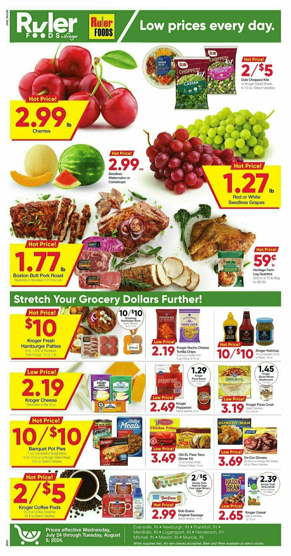 Ruler Foods Weekly Ad from July 24