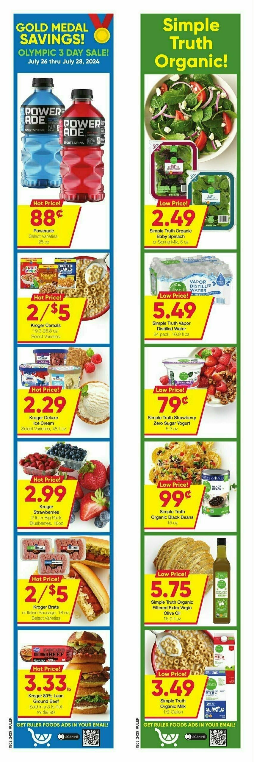 Ruler Foods Weekly Ad from July 24