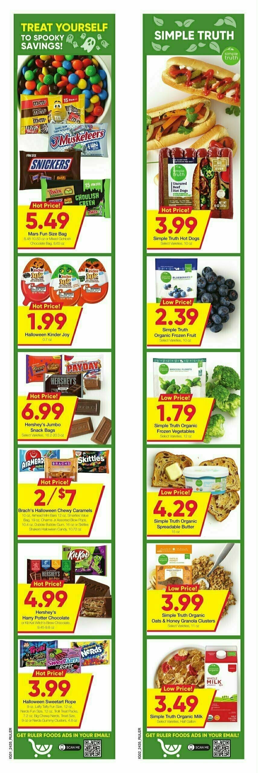 Ruler Foods Weekly Ad from October 2