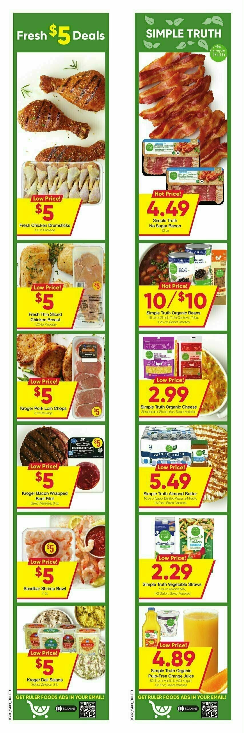 Ruler Foods Weekly Ad from October 30