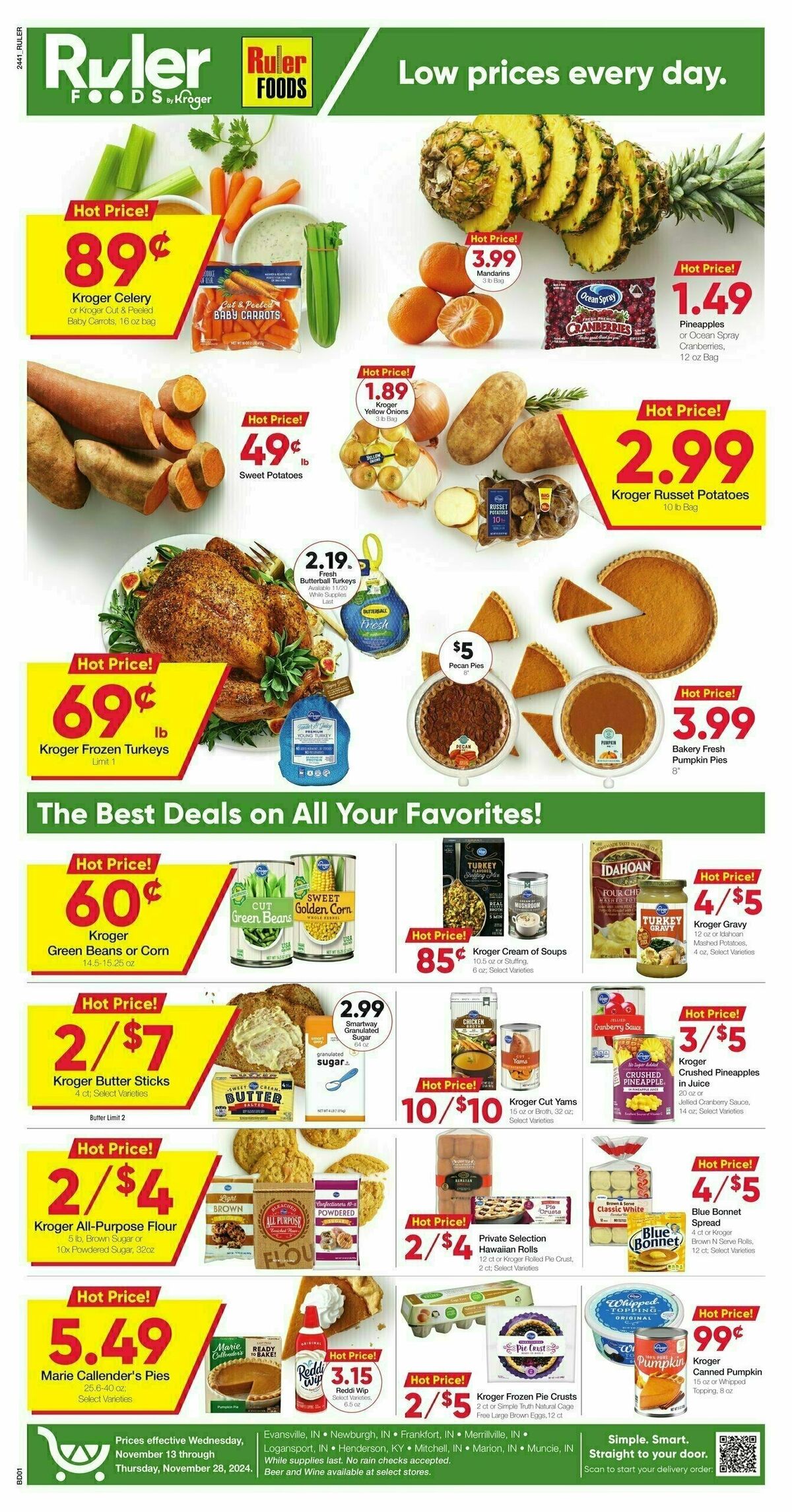 Ruler Foods Weekly Ad from November 13