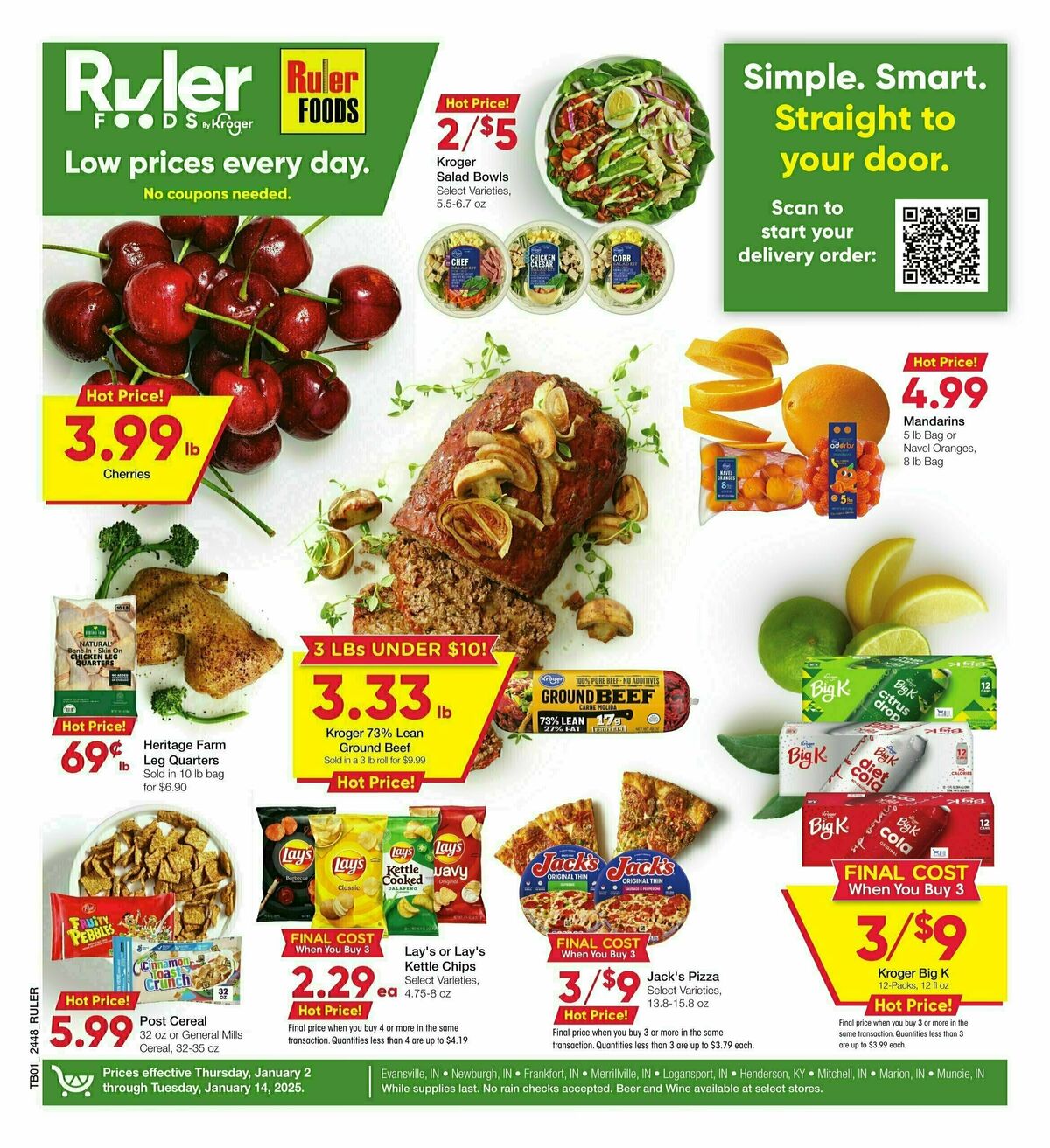 Ruler Foods Weekly Ad from January 2