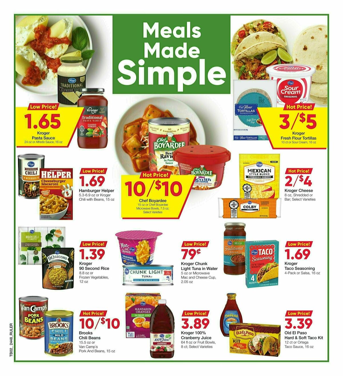 Ruler Foods Weekly Ad from January 2