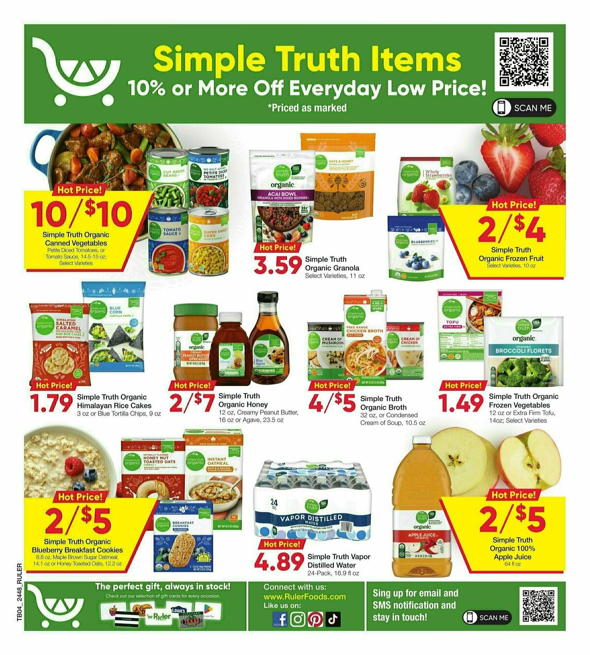 Ruler Foods Weekly Ad from January 2