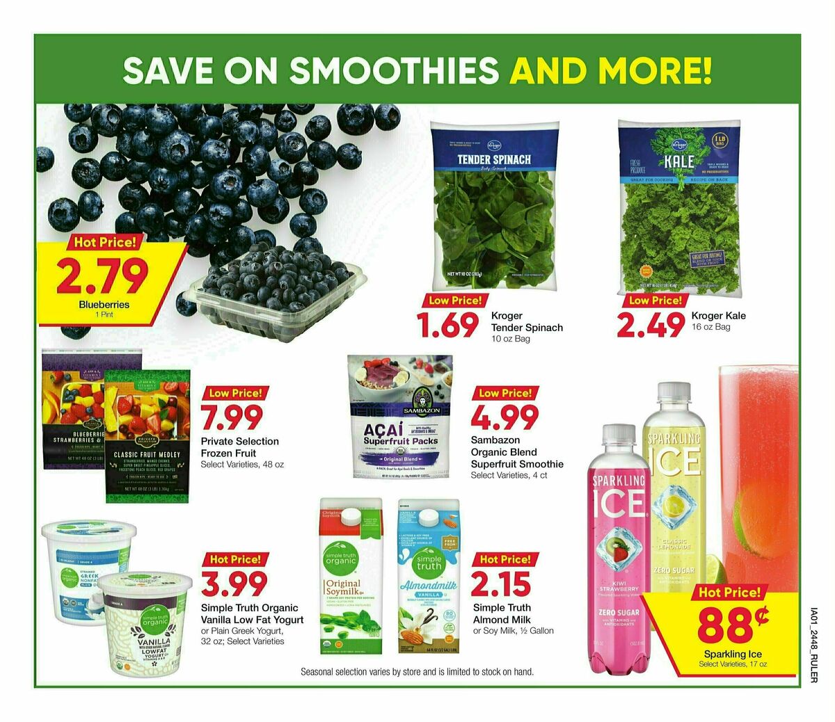 Ruler Foods Weekly Ad from January 2