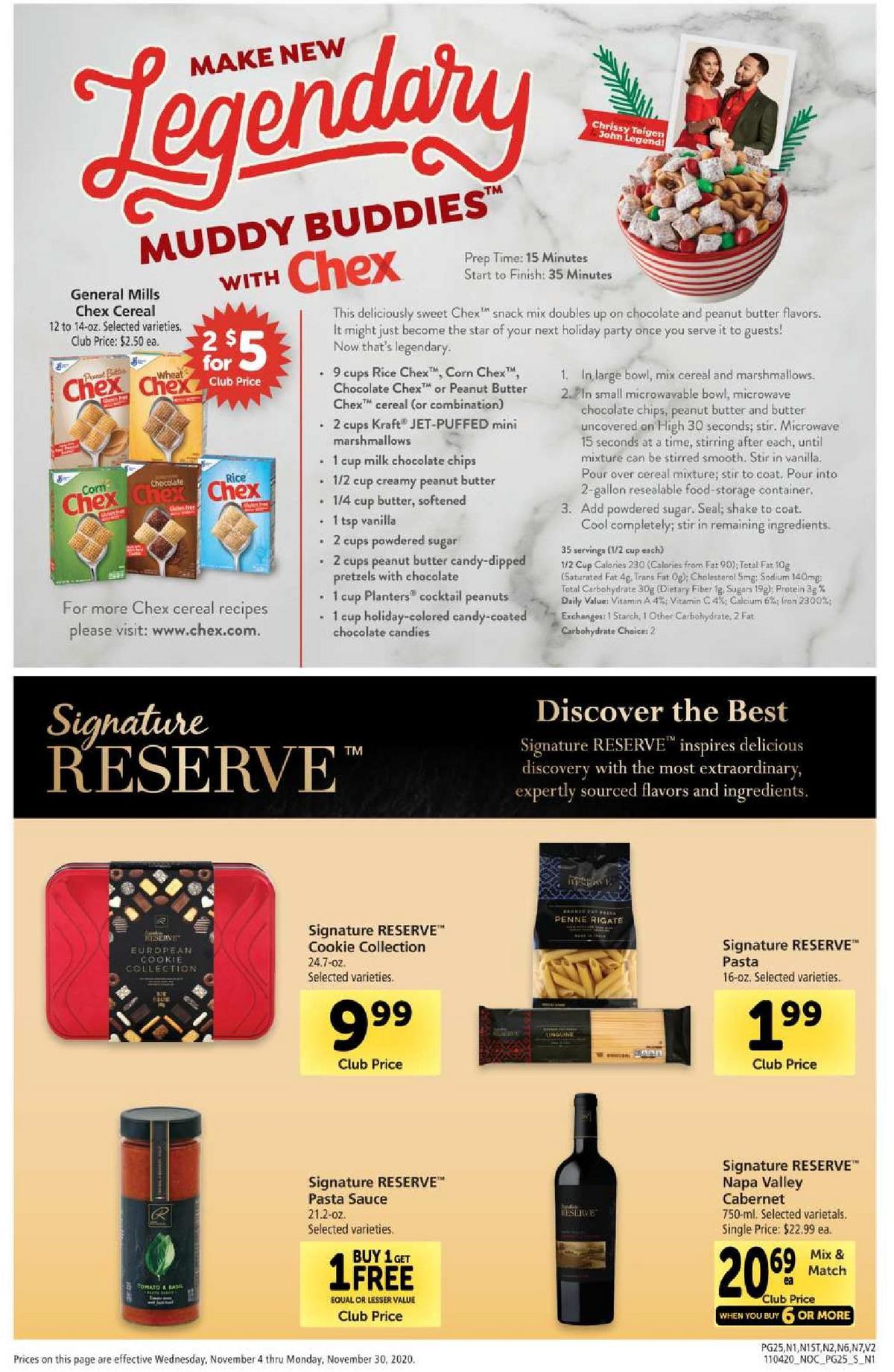 Safeway Big Book and Savings Weekly Ad from November 4