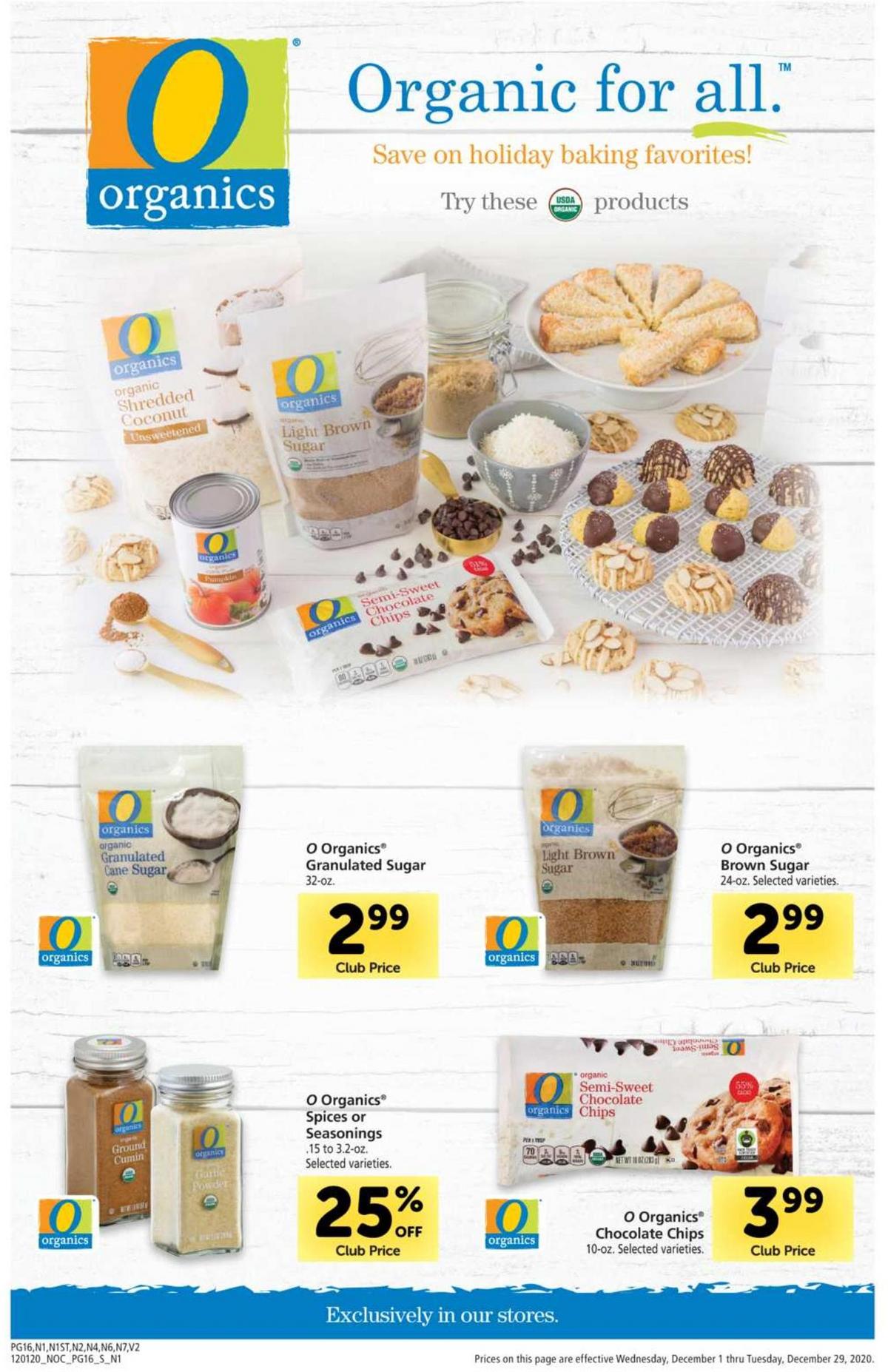 Safeway Big Book of Savings Weekly Ad from December 1