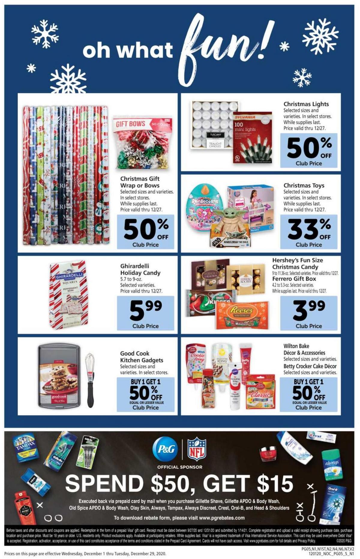 Safeway Big Book of Savings Weekly Ad from December 1