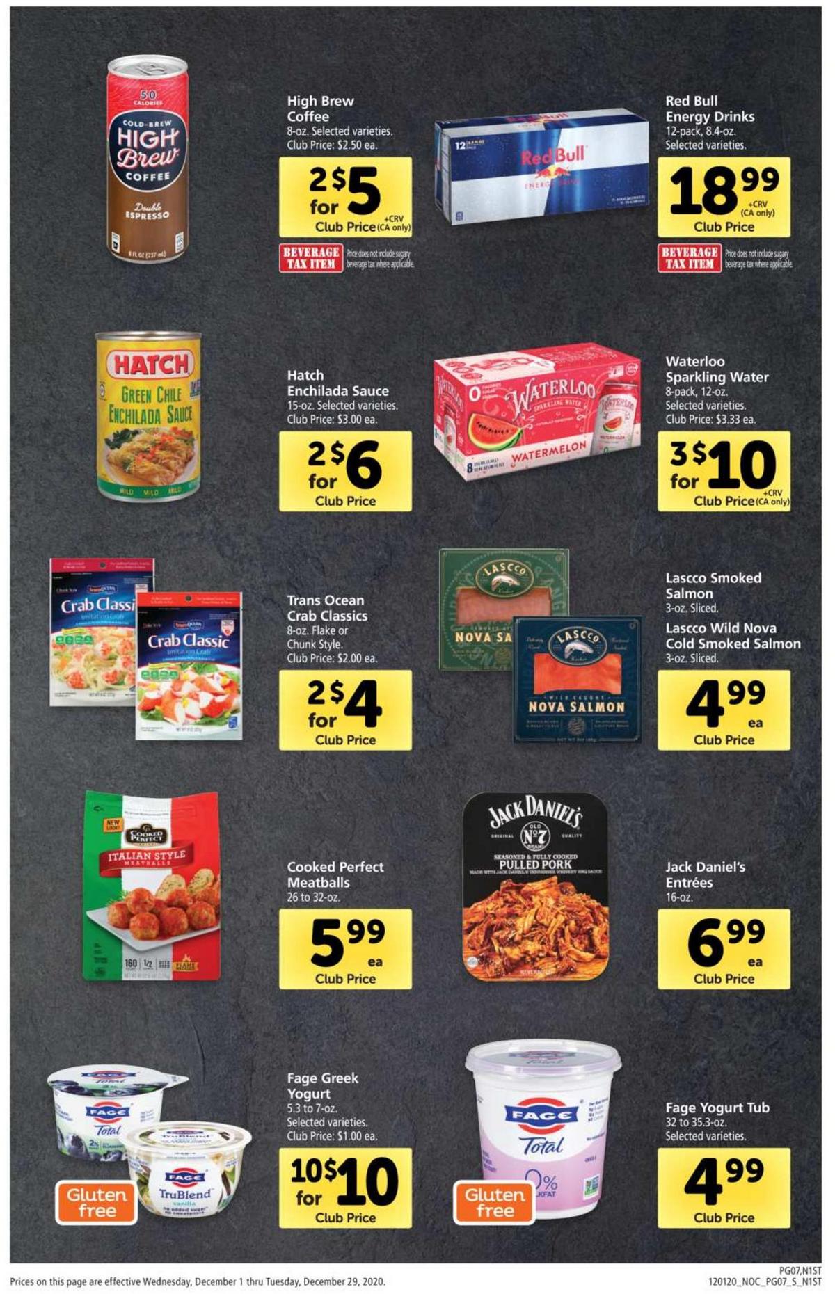 Safeway Big Book of Savings Weekly Ad from December 1