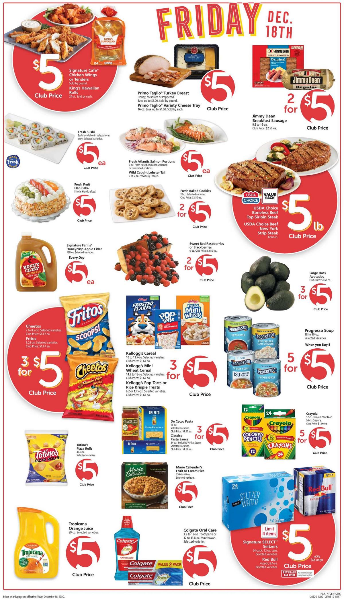 Safeway Weekly Ad from December 16