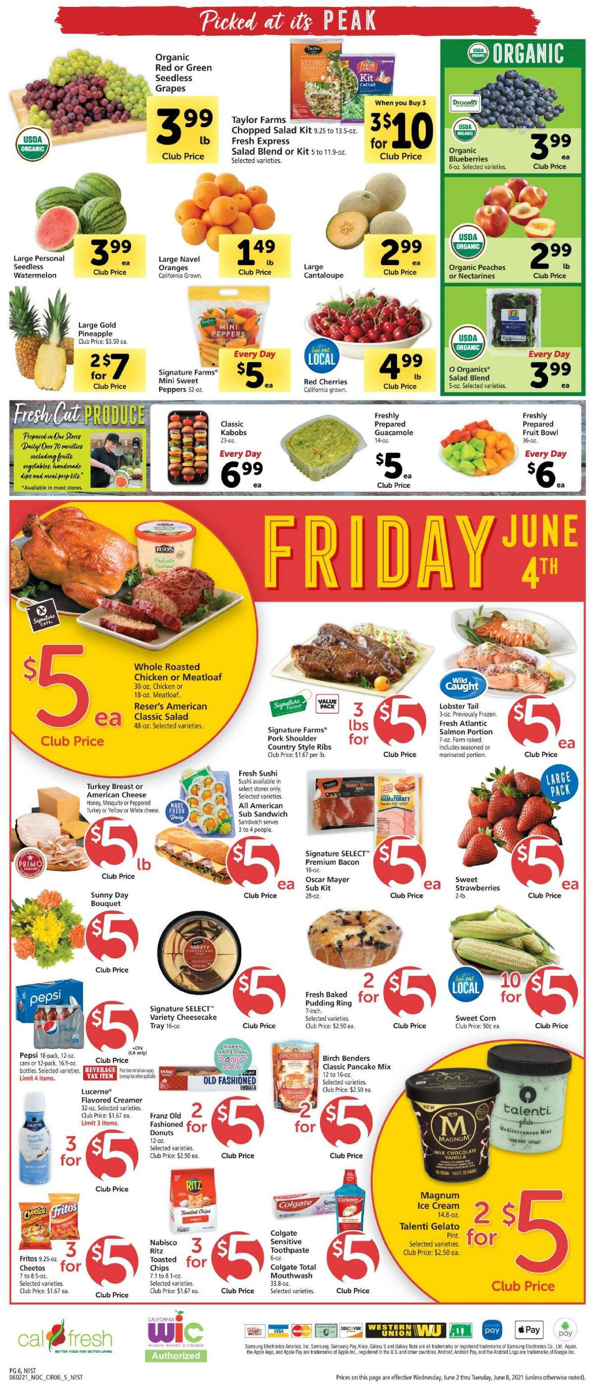 Safeway Weekly Ad from June 2