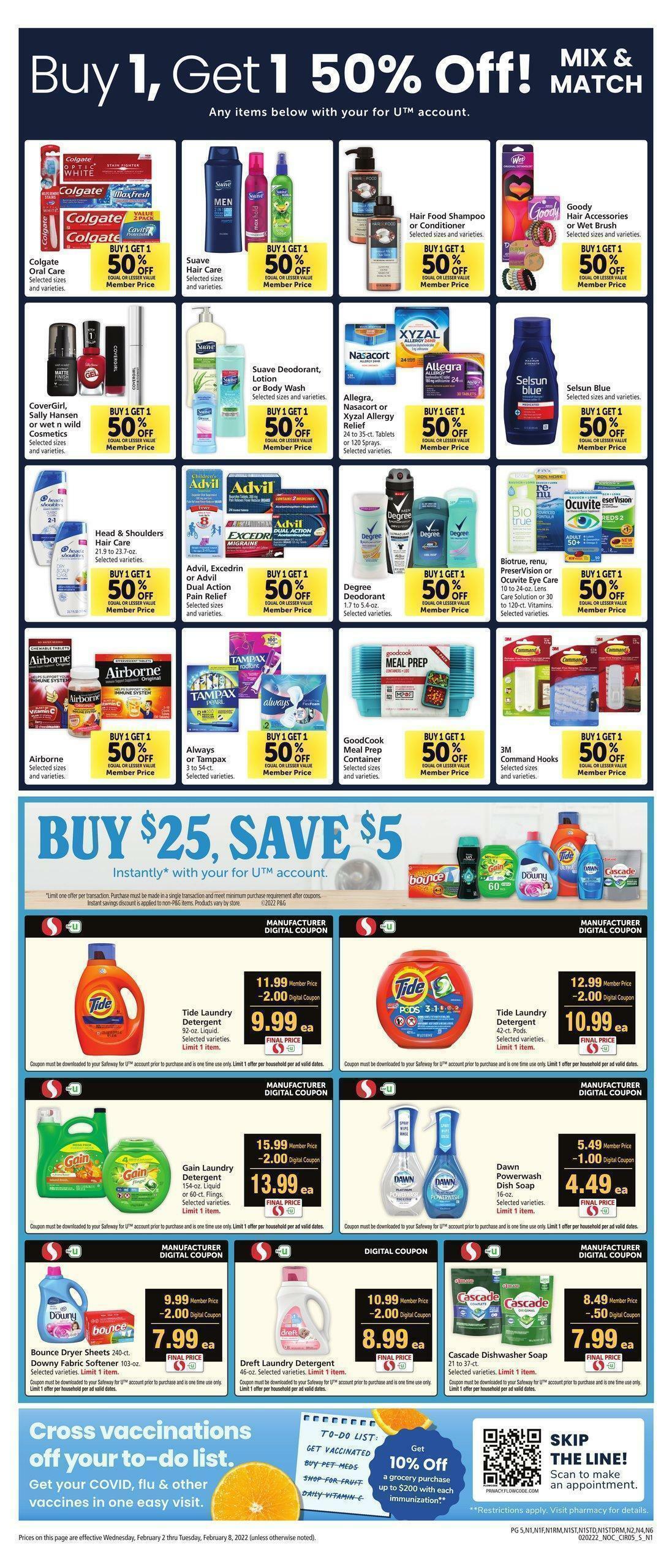 Safeway Weekly Ad from February 2