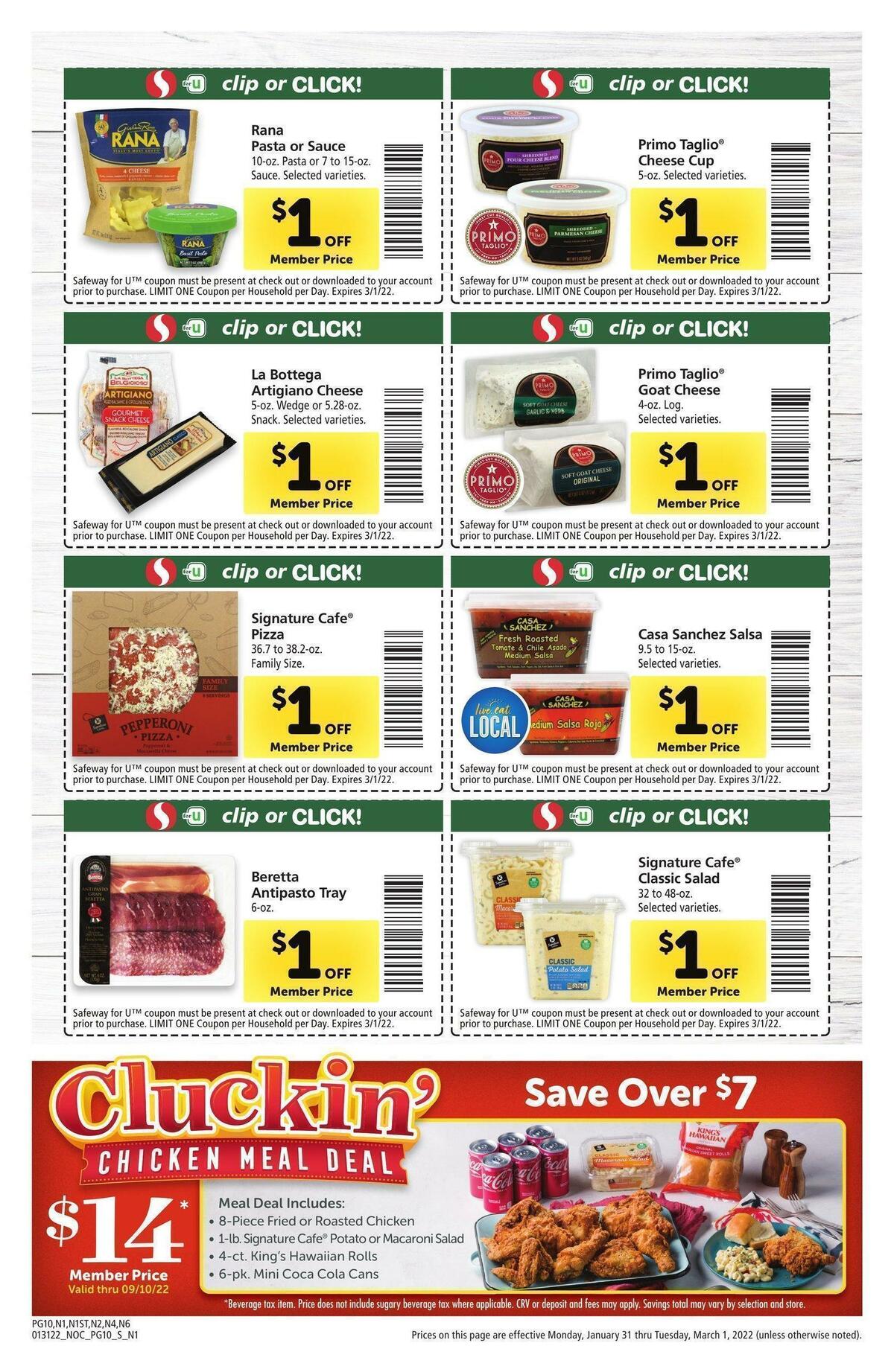 Safeway Big Book of Savings Weekly Ad from January 31