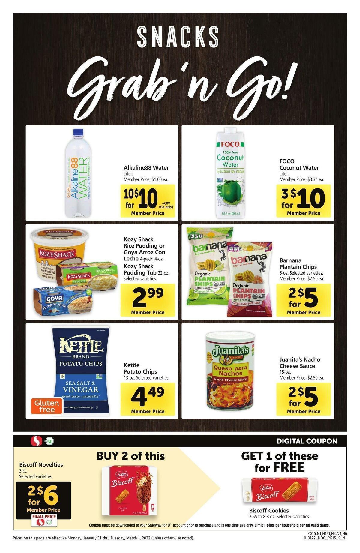 Safeway Big Book of Savings Weekly Ad from January 31