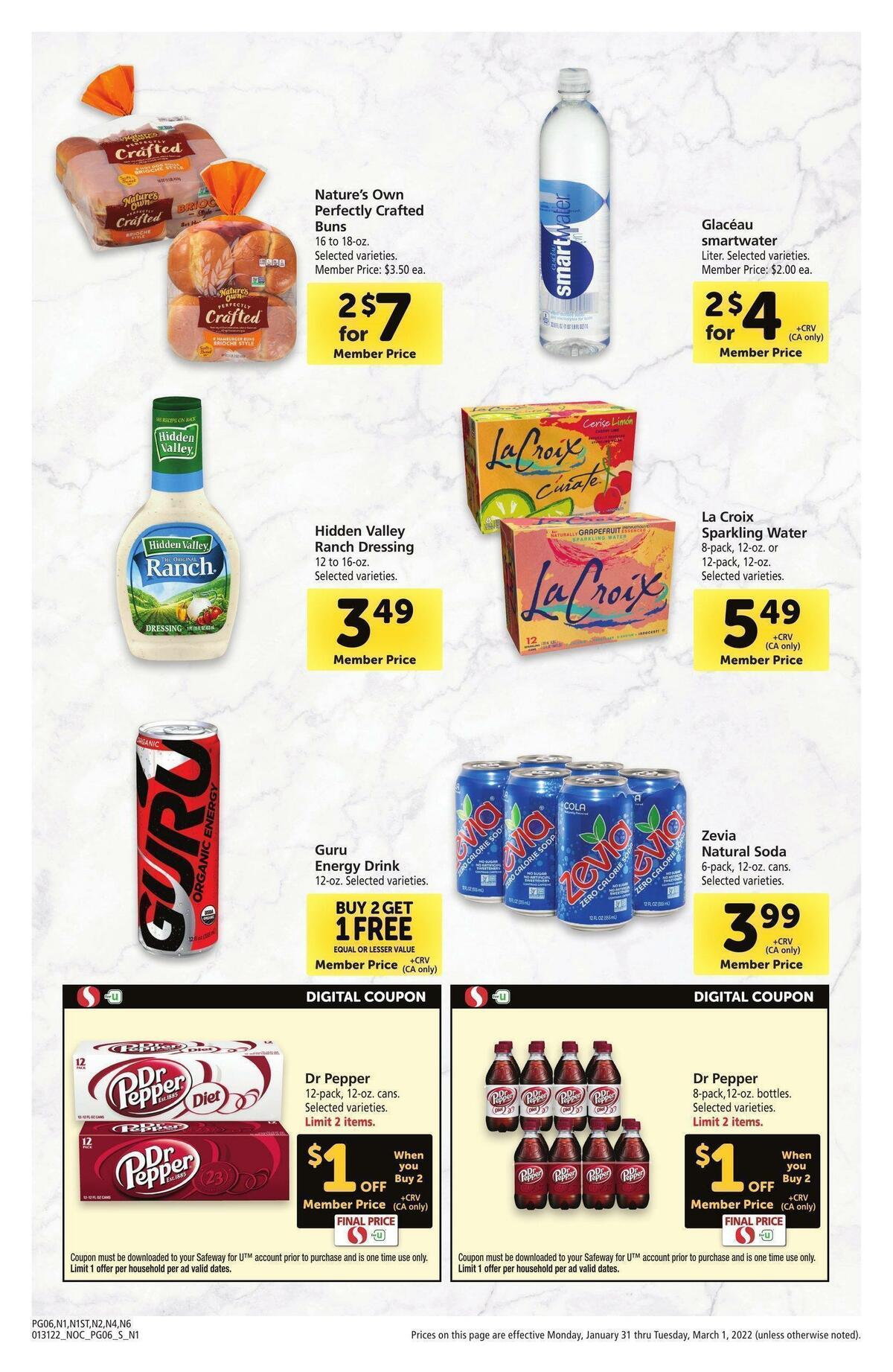 Safeway Big Book of Savings Weekly Ad from January 31