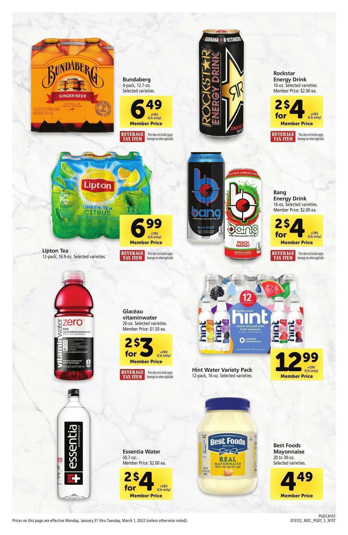 Safeway Big Book of Savings Weekly Ad from January 31