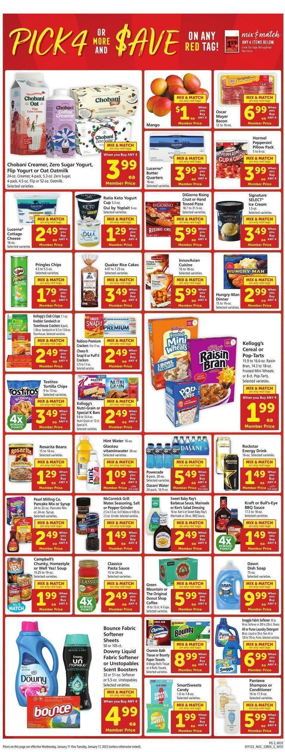 Safeway Weekly Ad from January 11