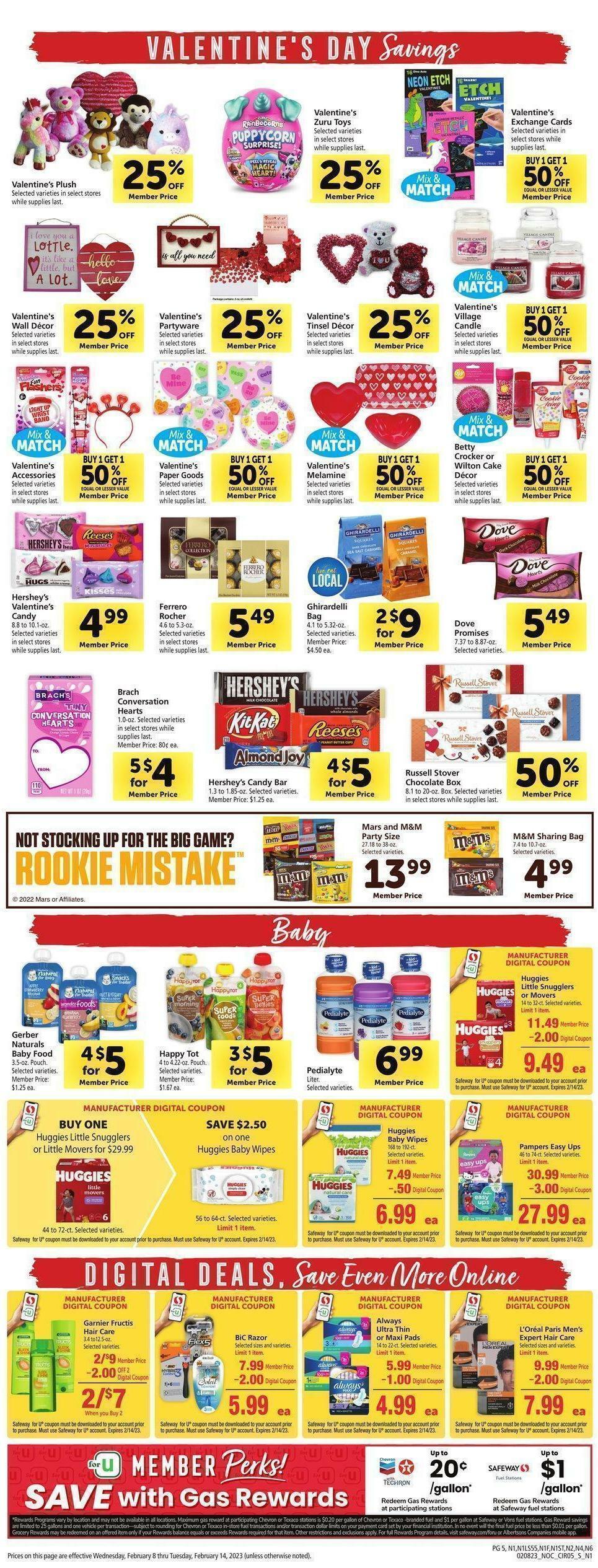 Safeway Weekly Ad from February 8