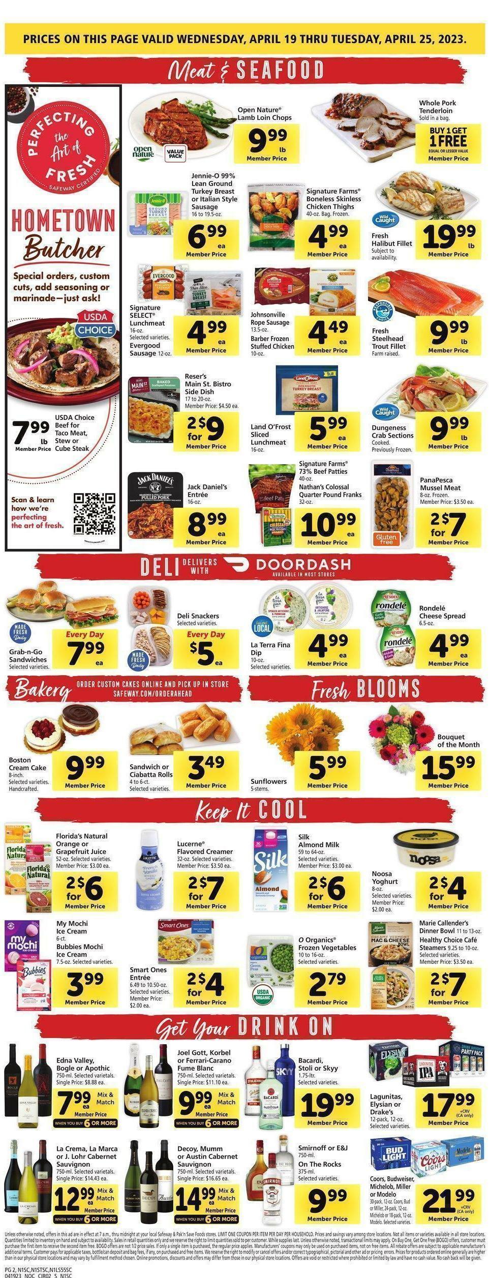 Safeway Weekly Ad from April 19