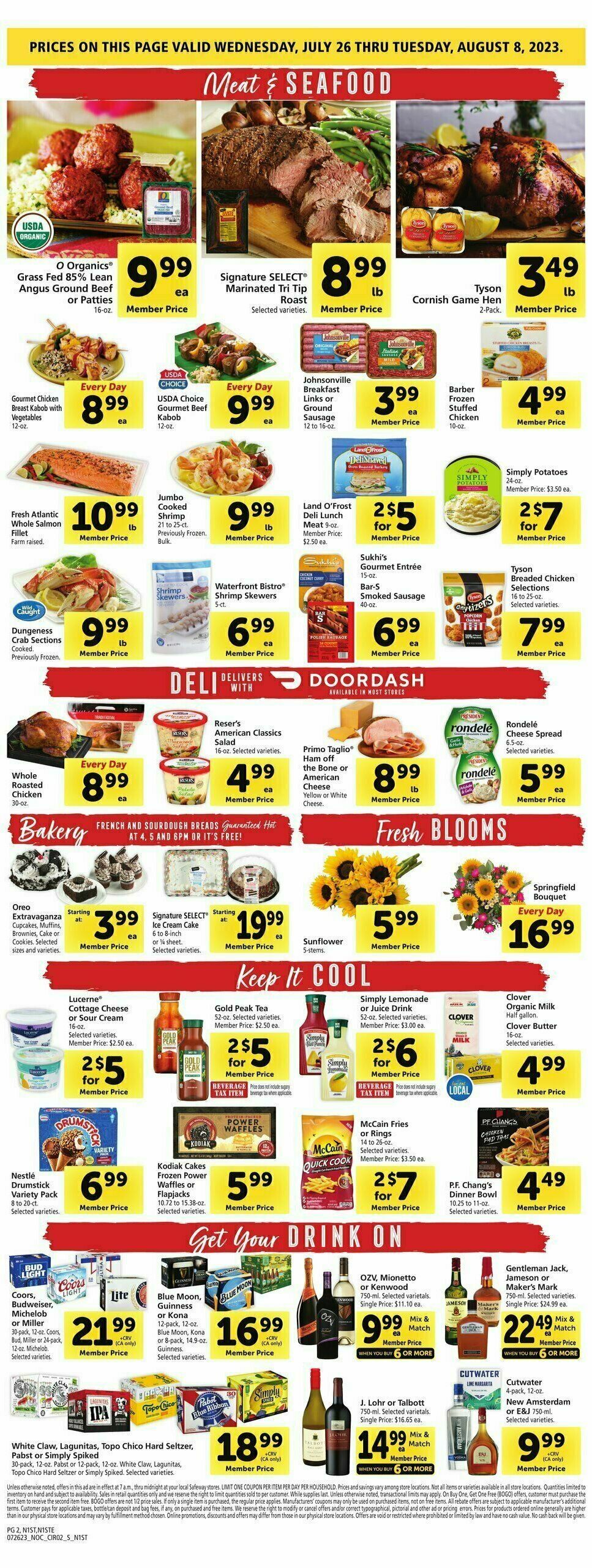 Safeway Weekly Ad from July 26