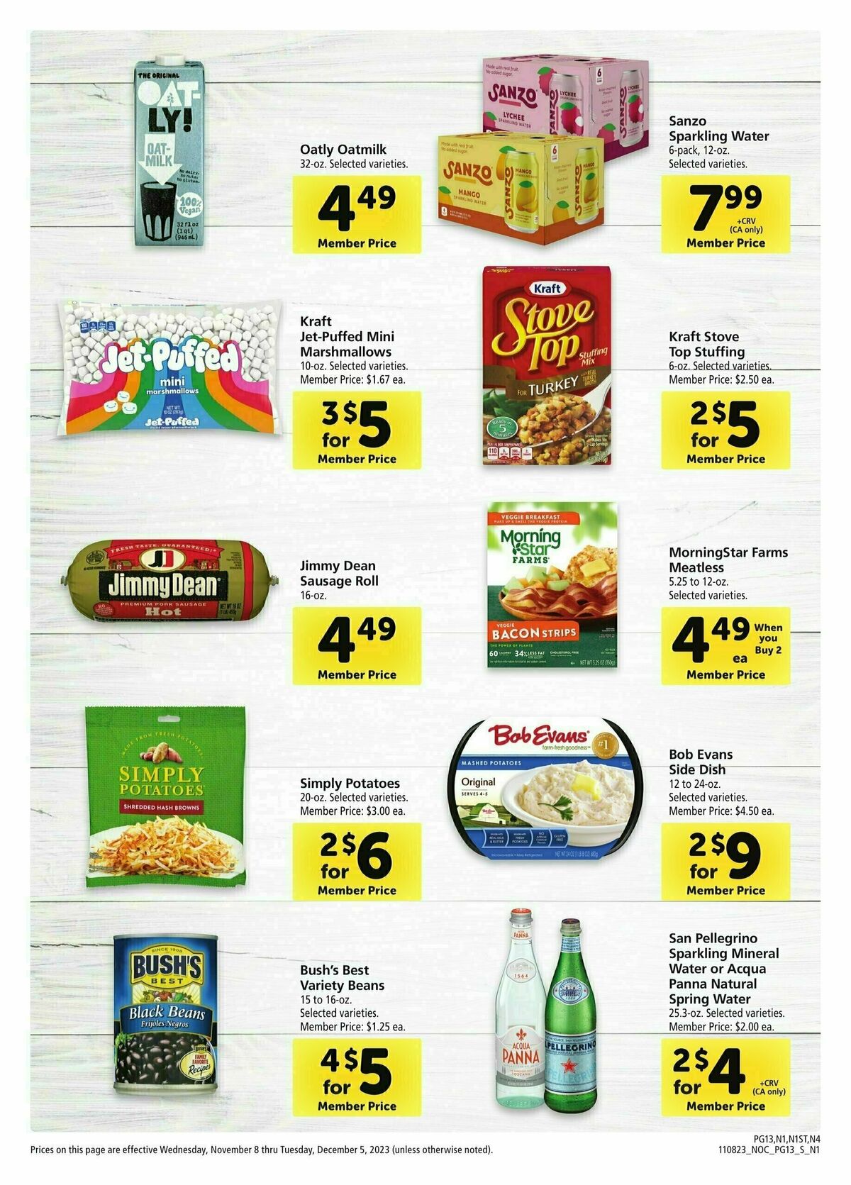 Safeway Big Book of Savings Weekly Ad from November 8