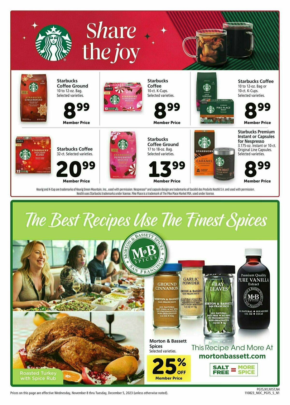 Safeway Big Book of Savings Weekly Ad from November 8