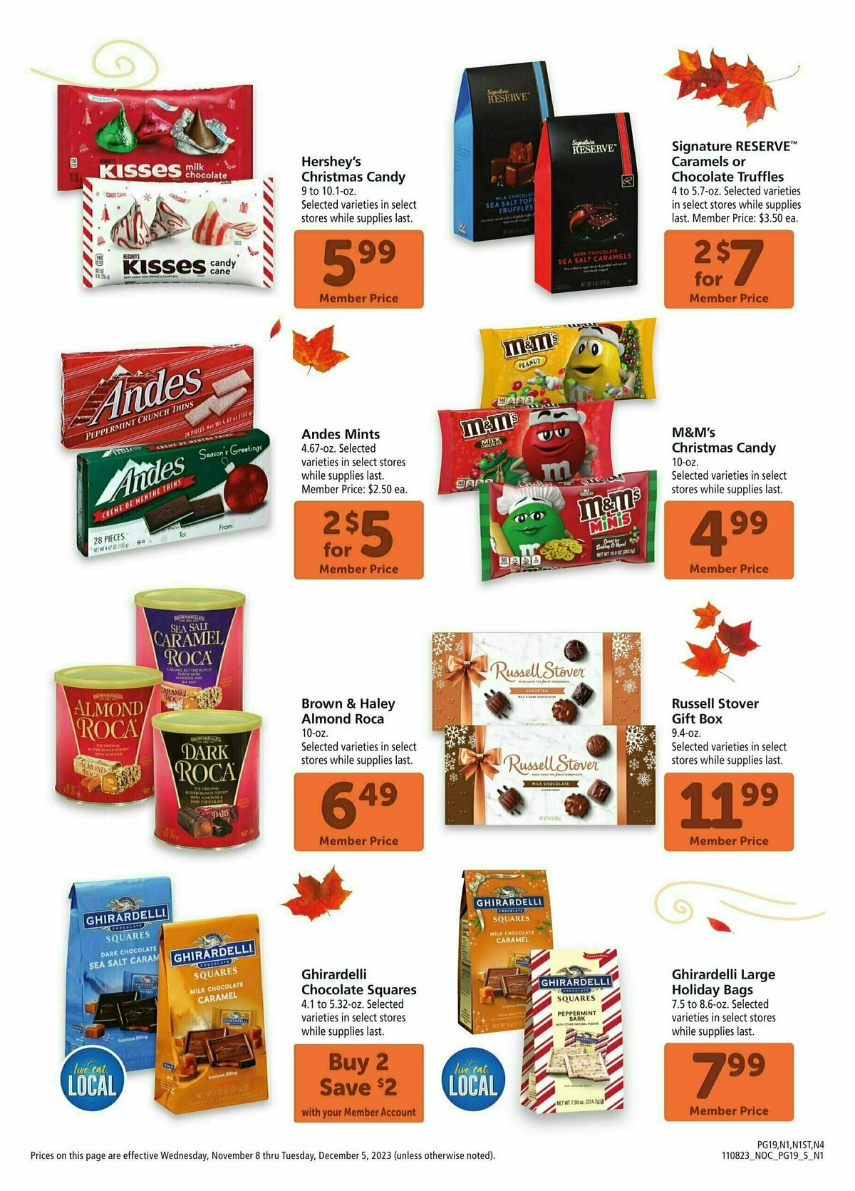 Safeway Big Book of Savings Weekly Ad from November 8