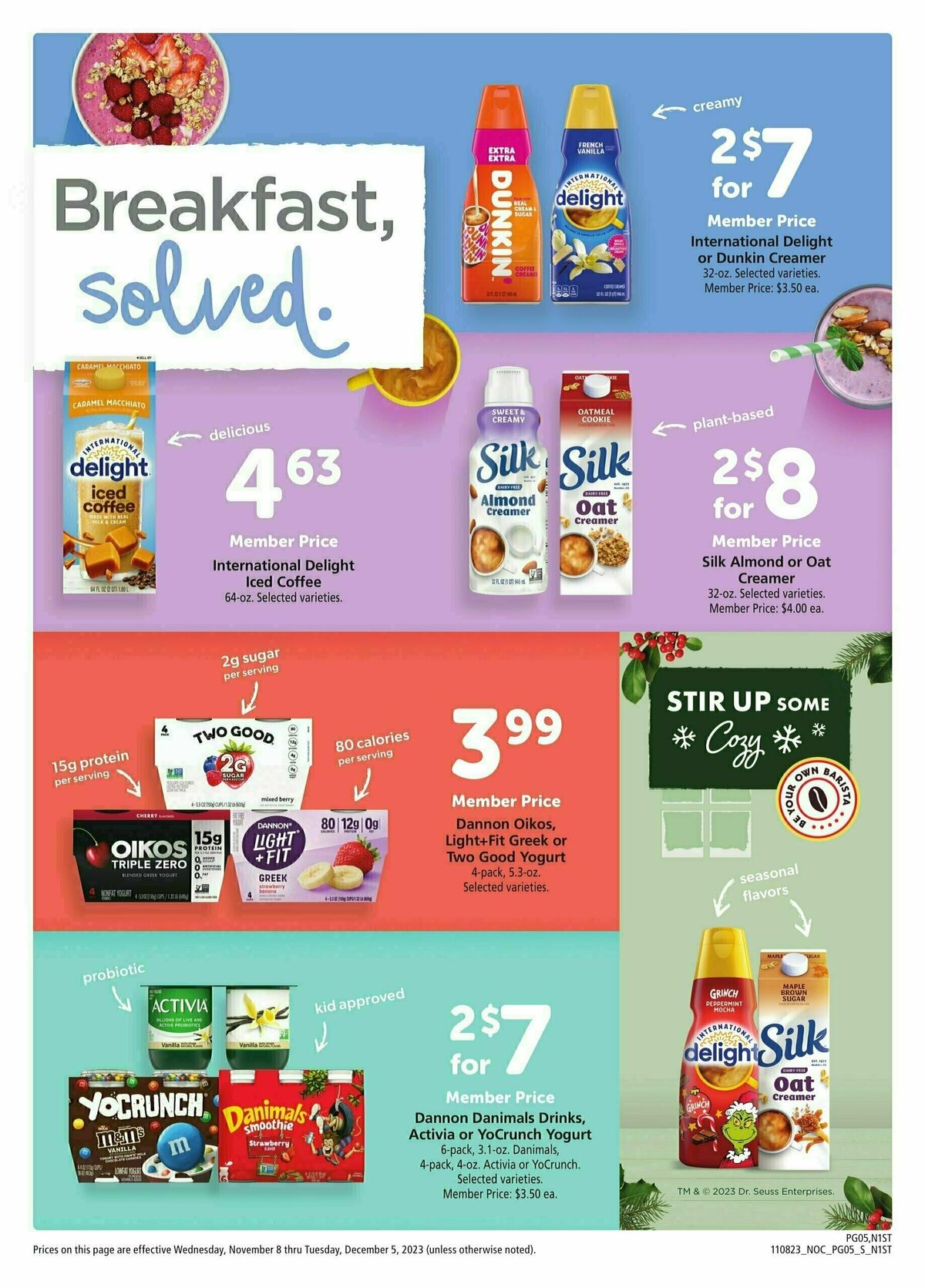 Safeway Big Book of Savings Weekly Ad from November 8