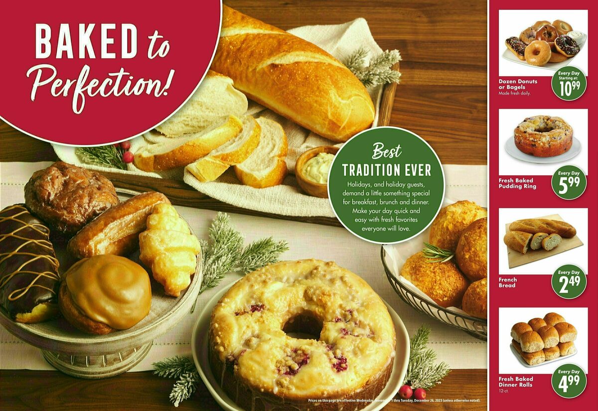 Safeway Holiday Guide Weekly Ad from November 1