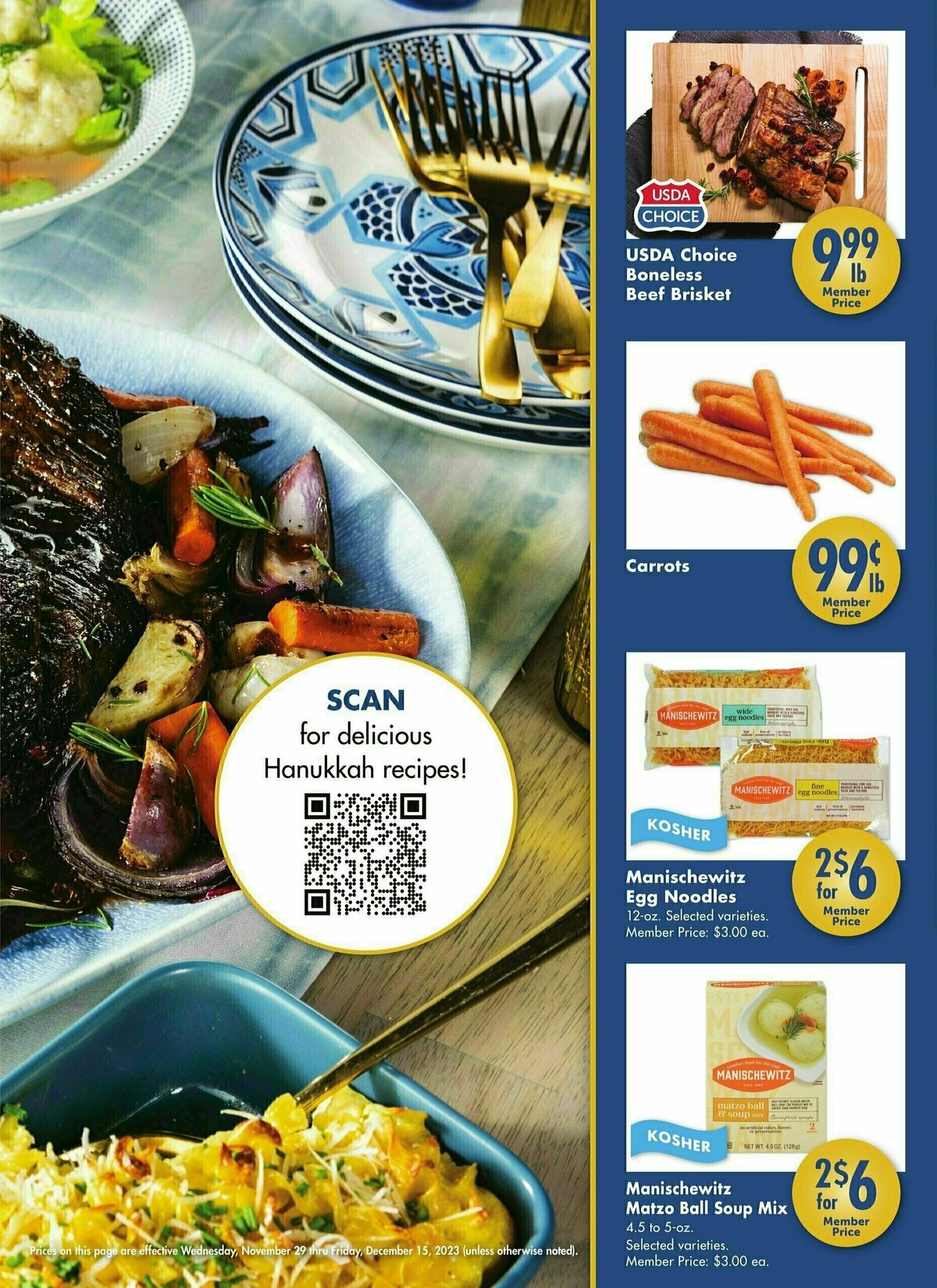 Safeway Specialty Publication Weekly Ad from November 29