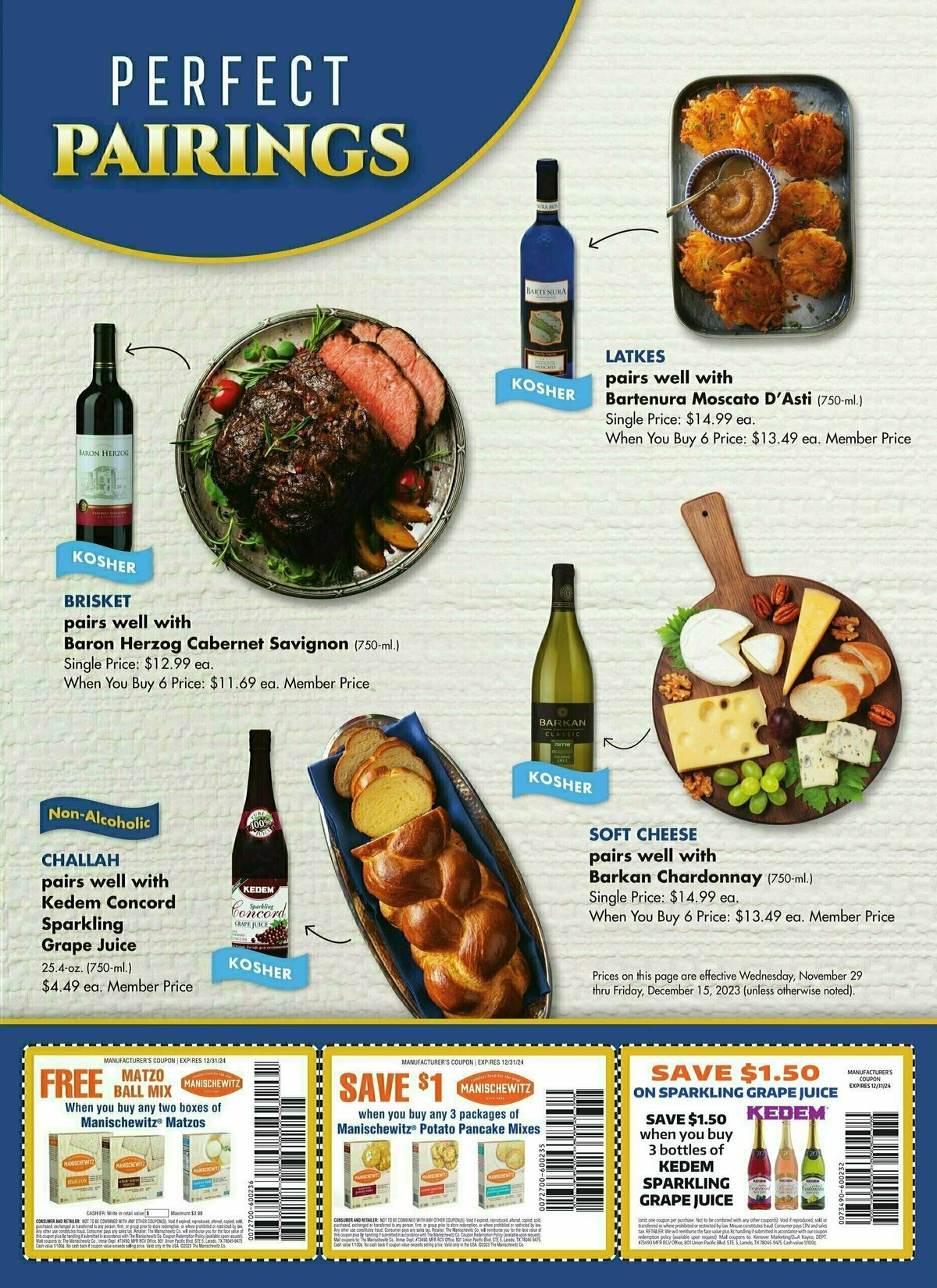 Safeway Specialty Publication Weekly Ad from November 29